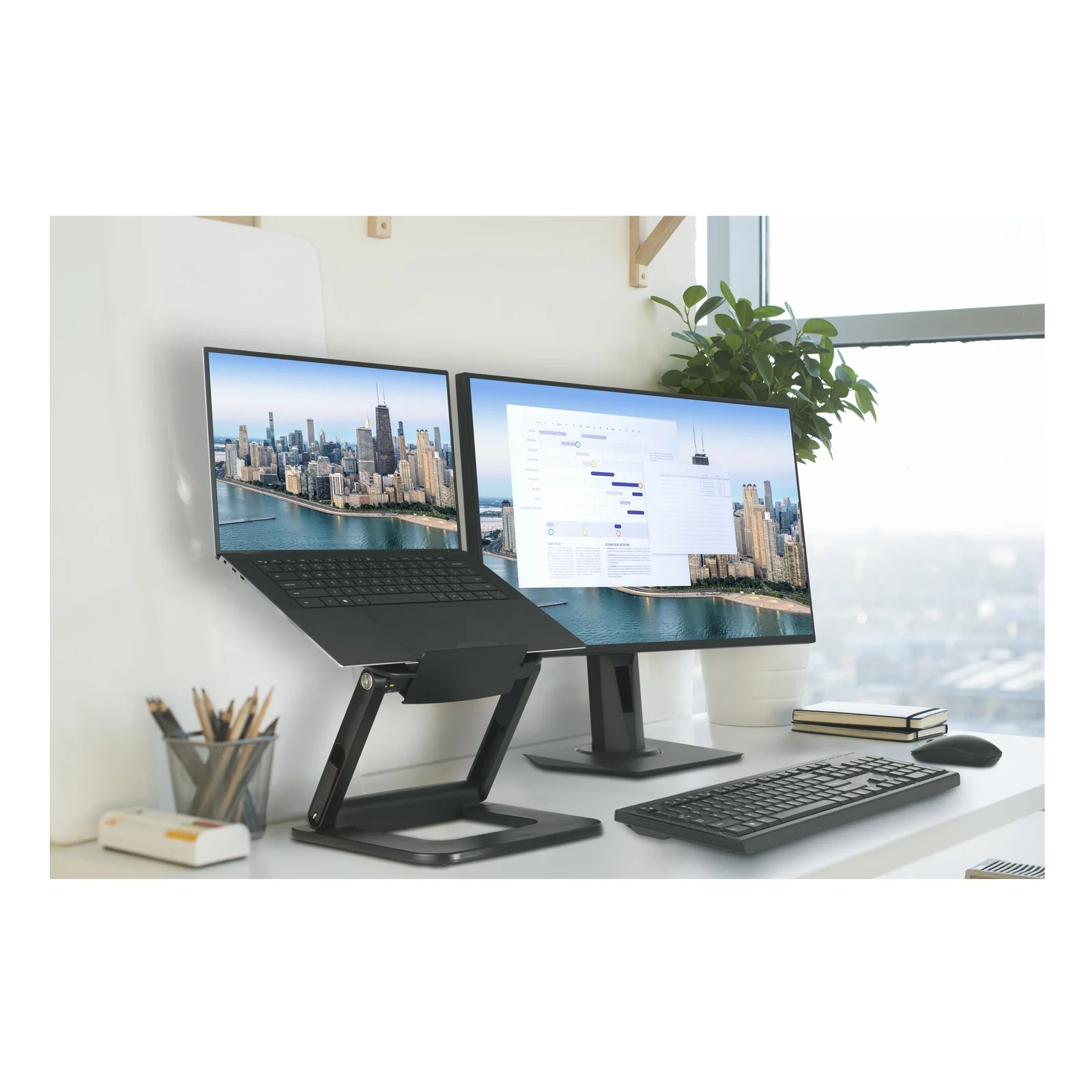 Kensington Rehausseur ajustable multi-position SmartFit EQ pour ordinateur portable