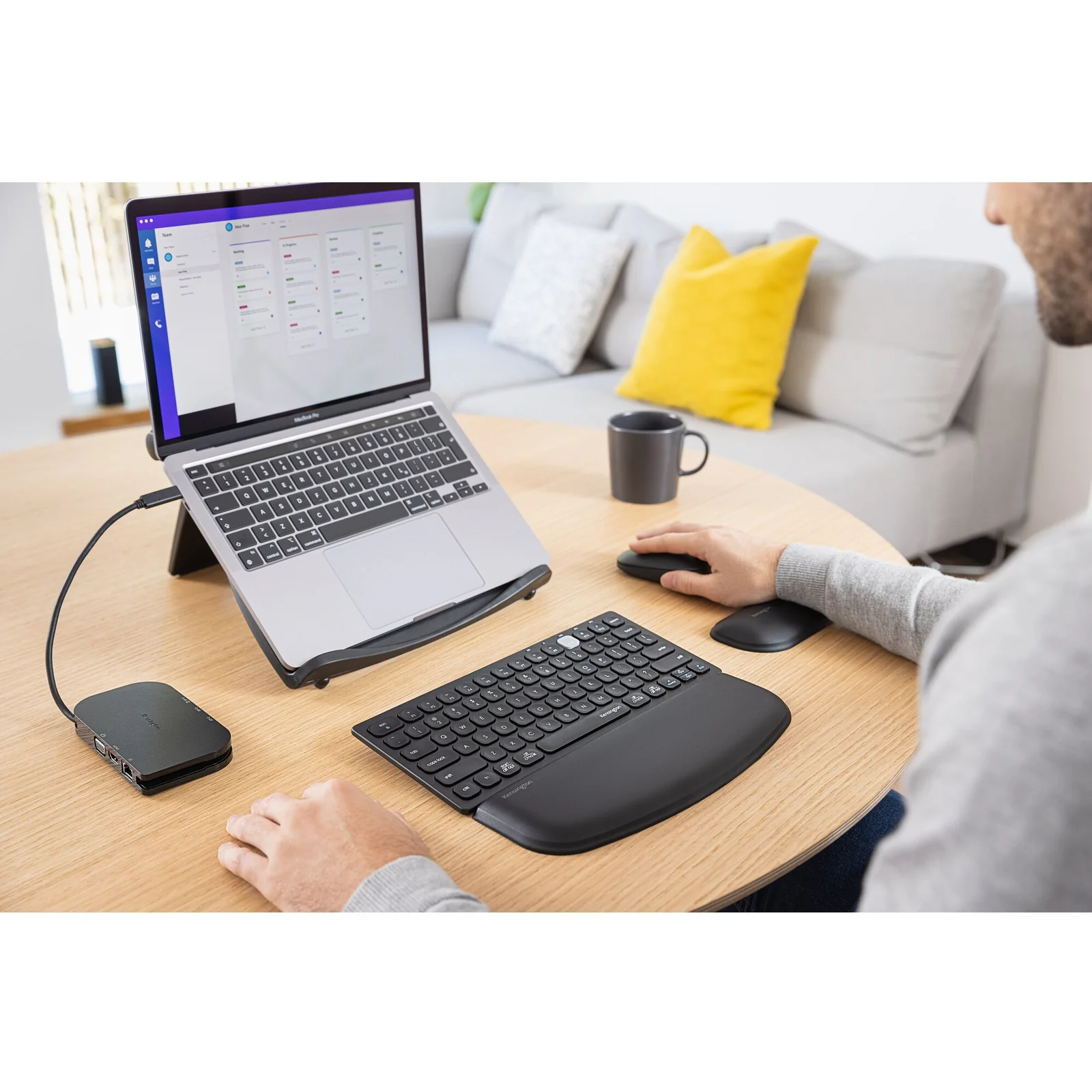 Kensington Rehausseur pour ordinateur portable SmartFit Easy Riser EQ