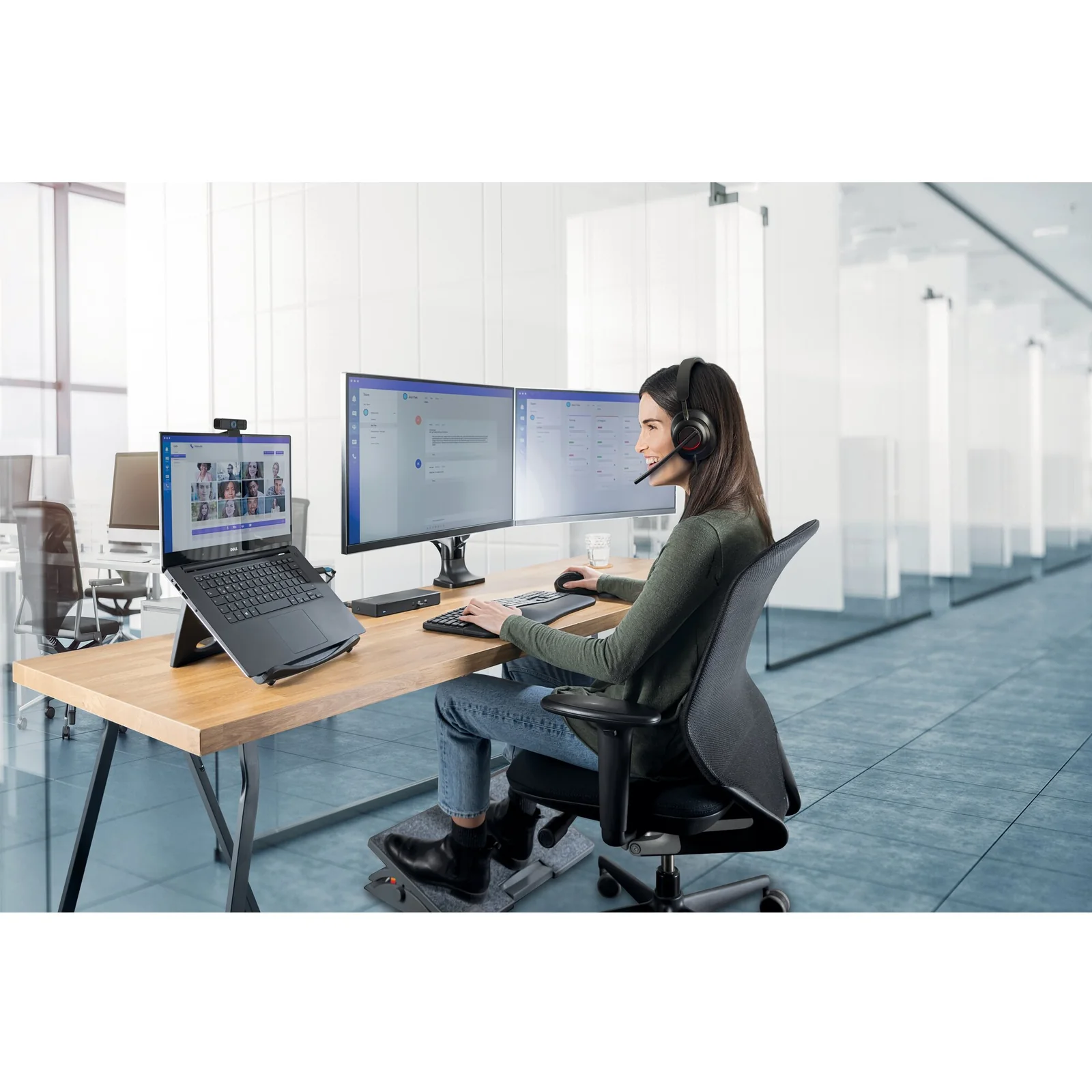 Kensington Rehausseur pour ordinateur portable SmartFit Easy Riser EQ