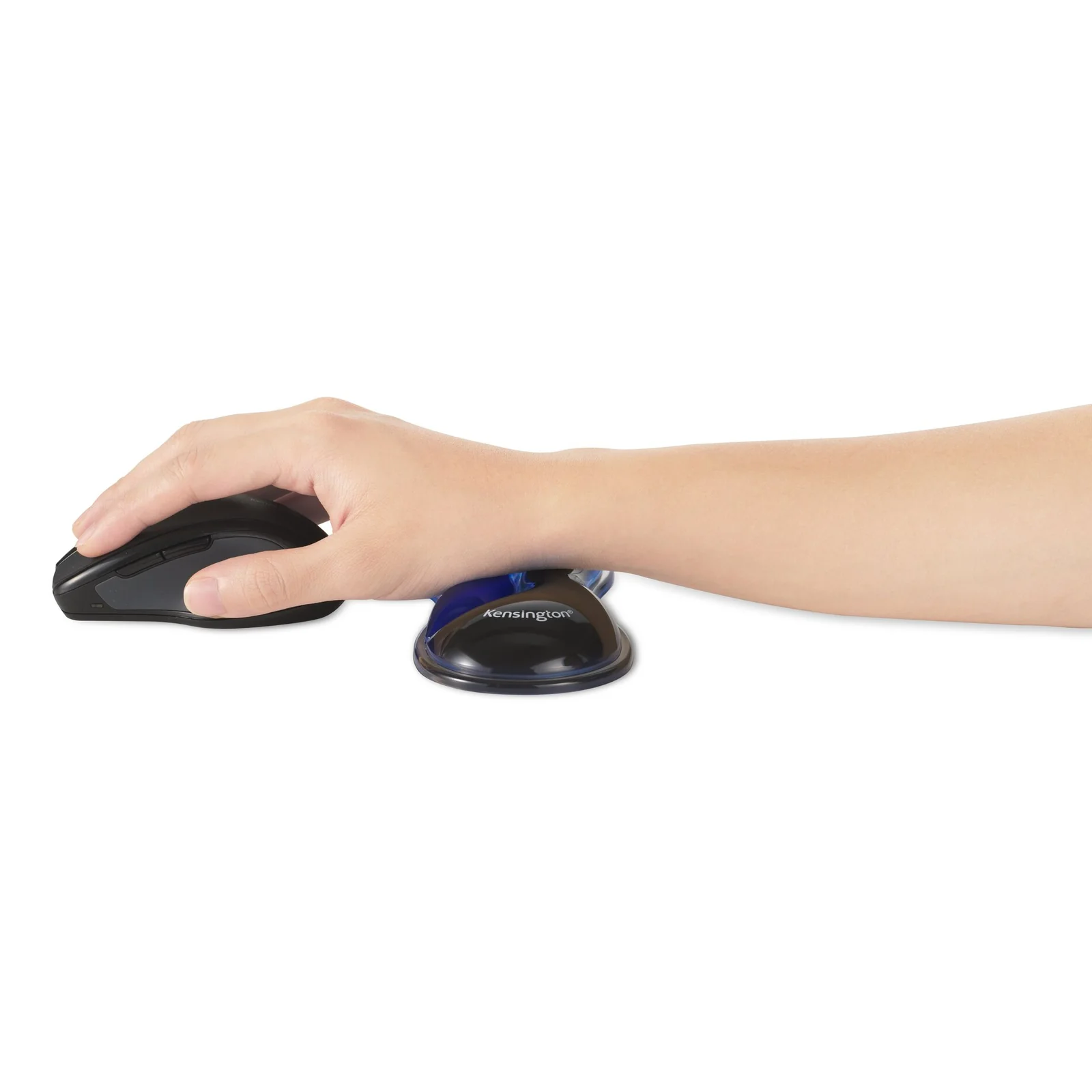 Kensington Repose-poignet Slim Duo Gel pour souris/trackball - Bleu