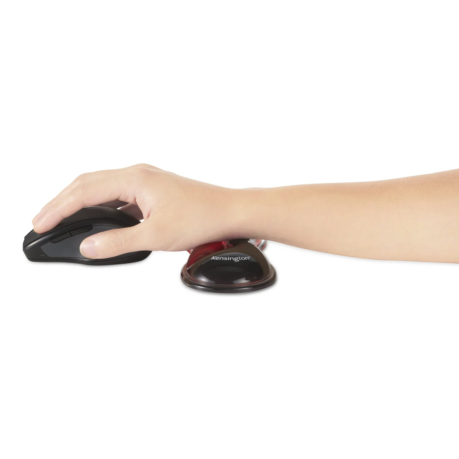 Kensington Repose-poignet Slim Duo Gel pour souris/trackball - Rouge
