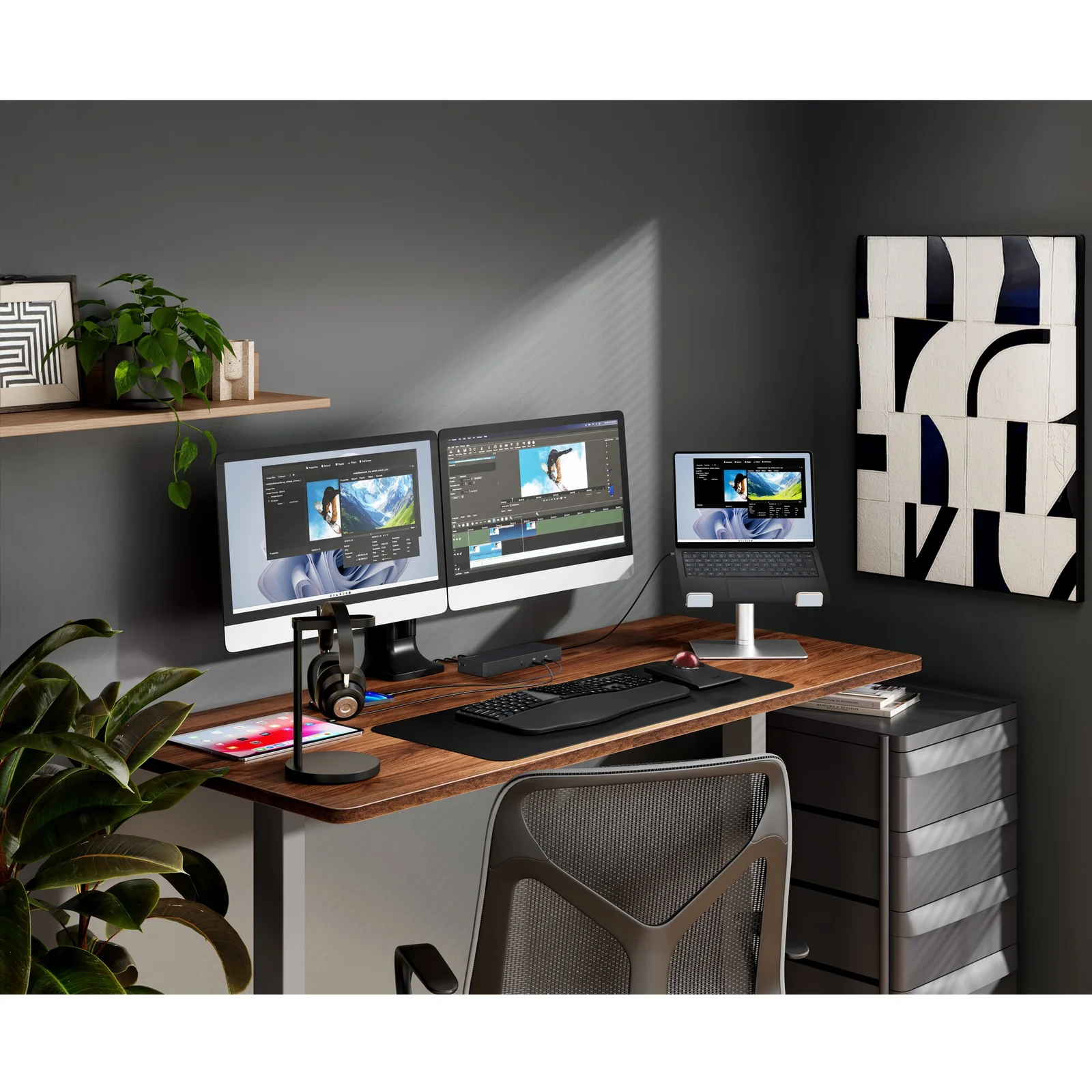 Kensington SD4843P EQ Station d’accueil sans pilote USB-C 10 Gbits/s avec triple sortie vidéo
