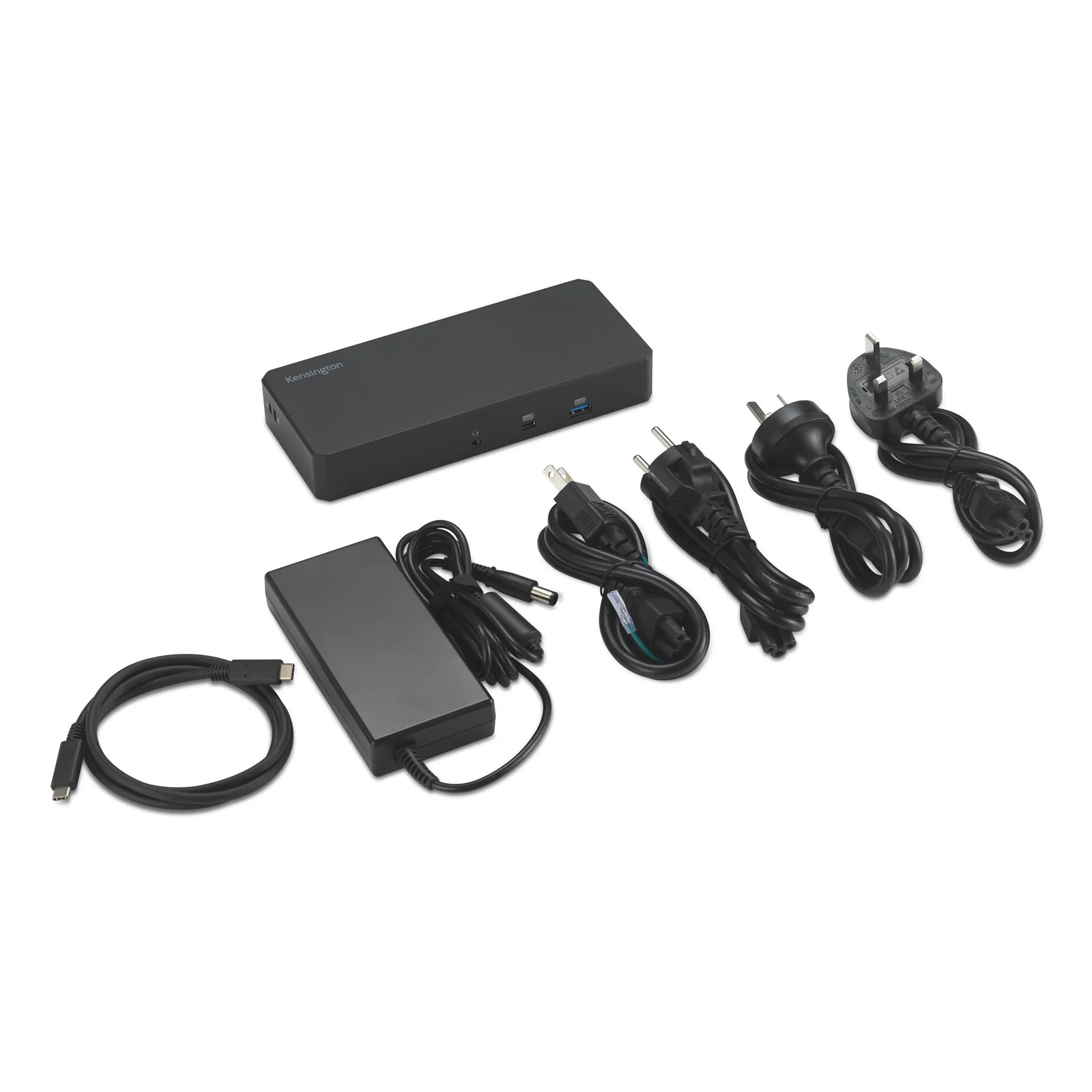 Kensington SD4843P EQ Station d’accueil sans pilote USB-C 10 Gbits/s avec triple sortie vidéo
