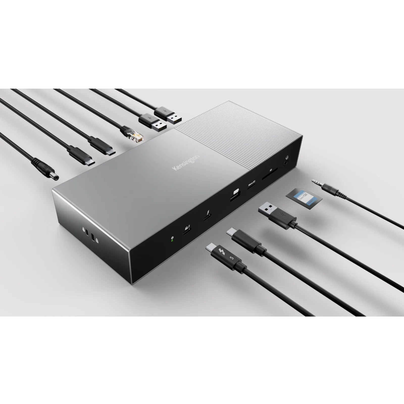 Kensington SD5000T5 EQ Station d’accueil Thunderbolt 5 avec Triple sortie vidéo 4K et alimentation PD 140 W