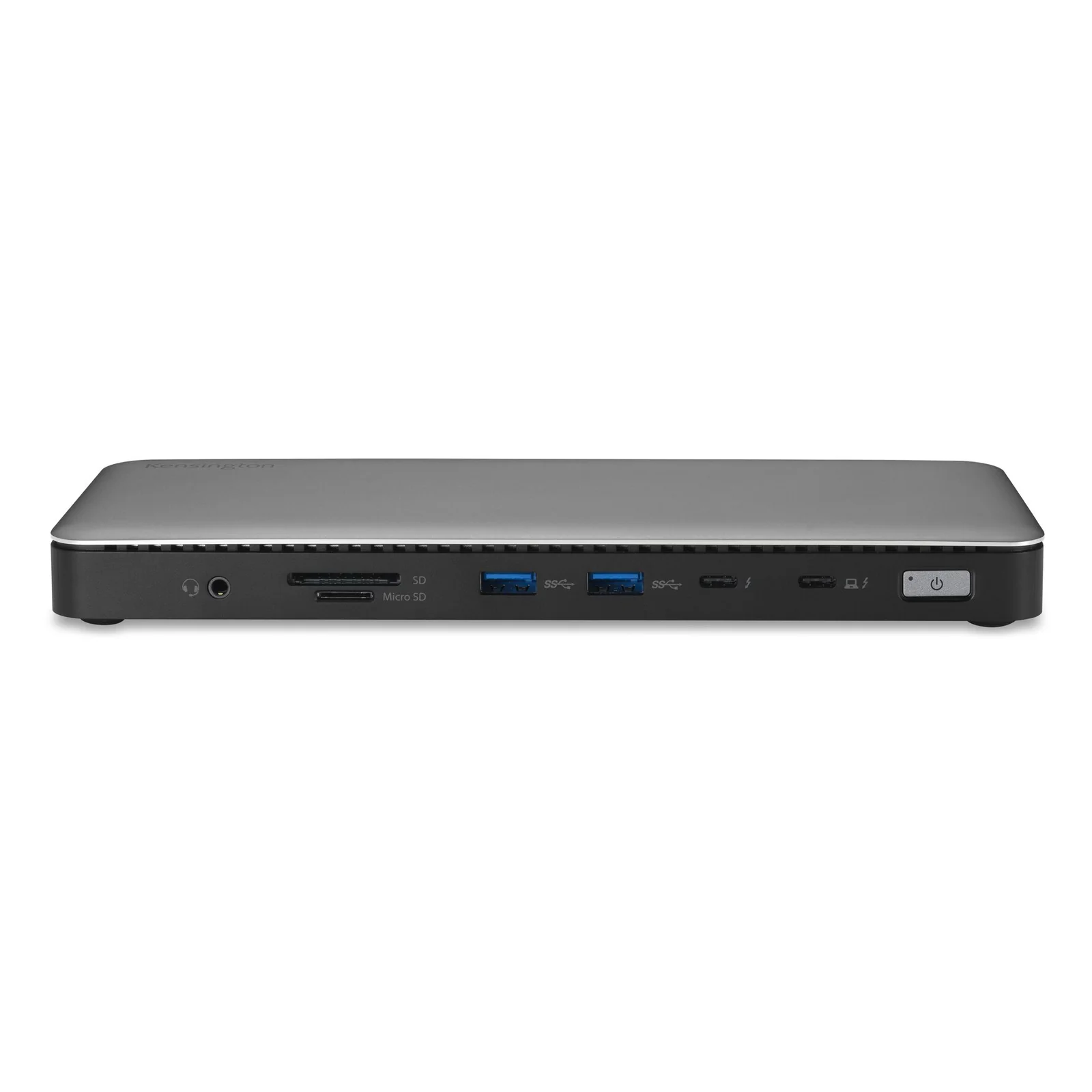 Face arrière de la station Kensington SD5760T, ports HDMI, USB-A et USB-C visibles