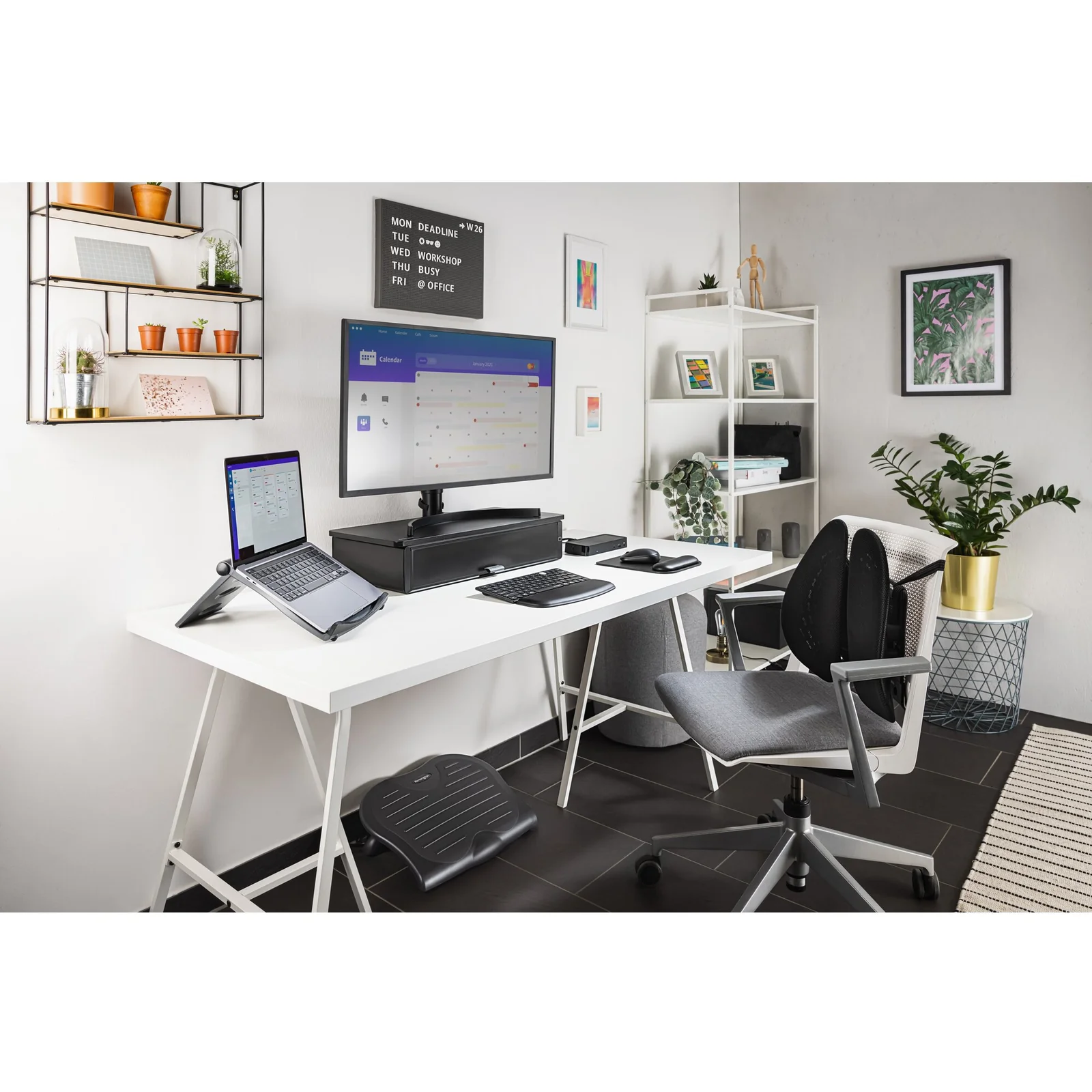 Kensington Tapis de souris avec repose-poignet ErgoSoft