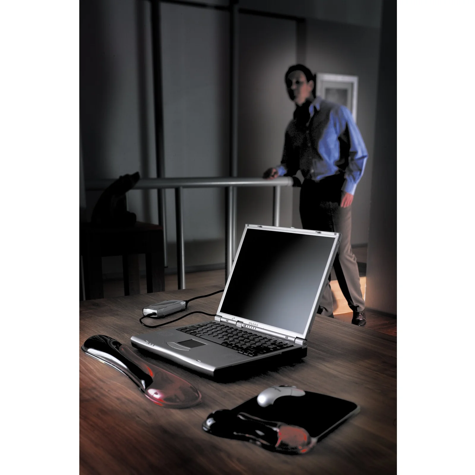 Kensington Tapis de souris Duo Gel coloris rouge/gris foncé