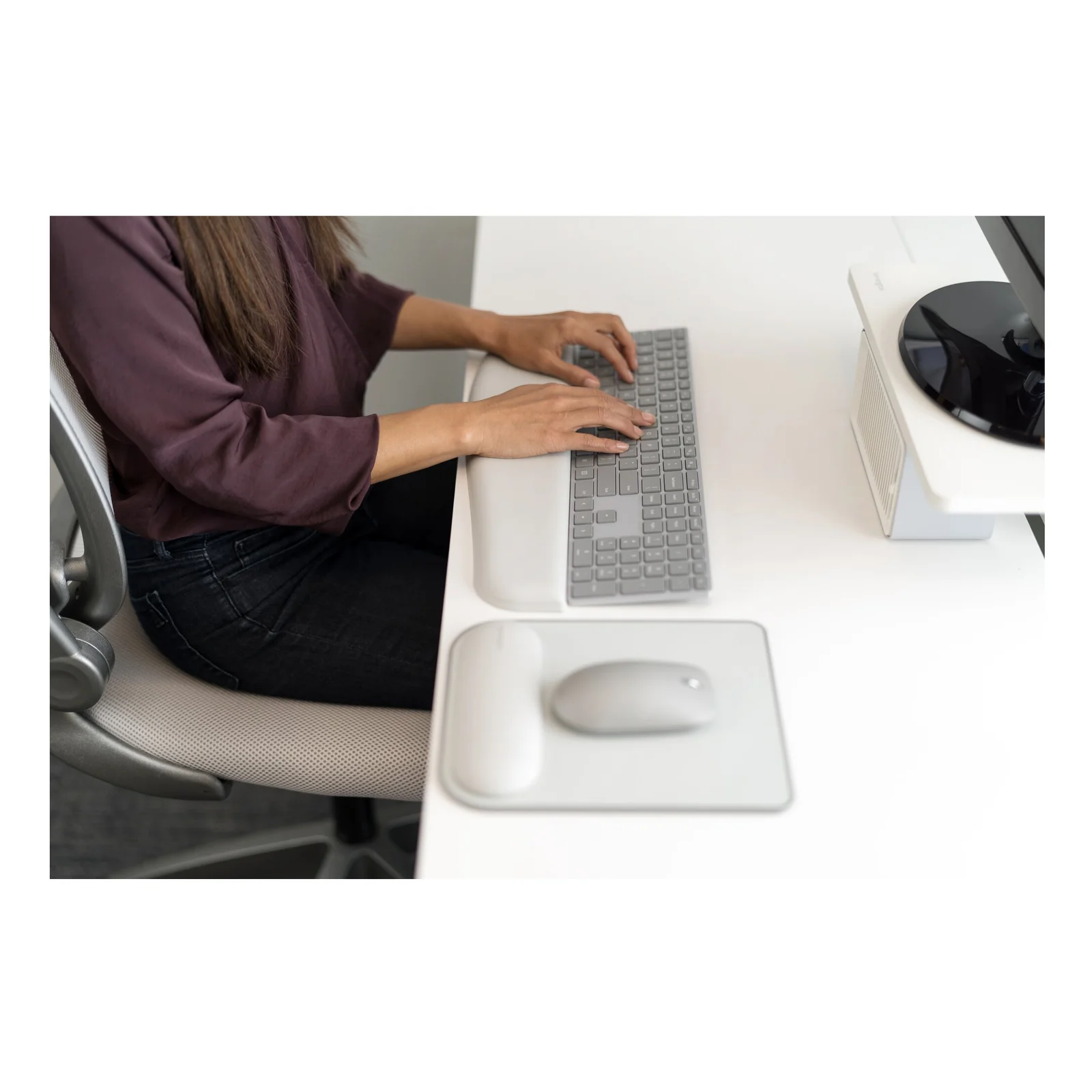 Kensington Tapis souris avec repose-poignets ErgoSoft pour souris standard