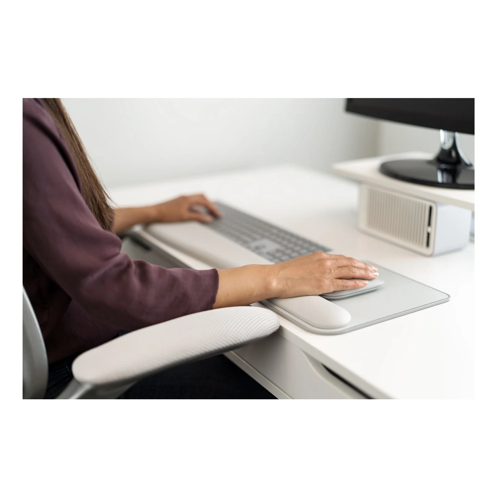 Kensington Tapis souris avec repose-poignets ErgoSoft pour souris standard