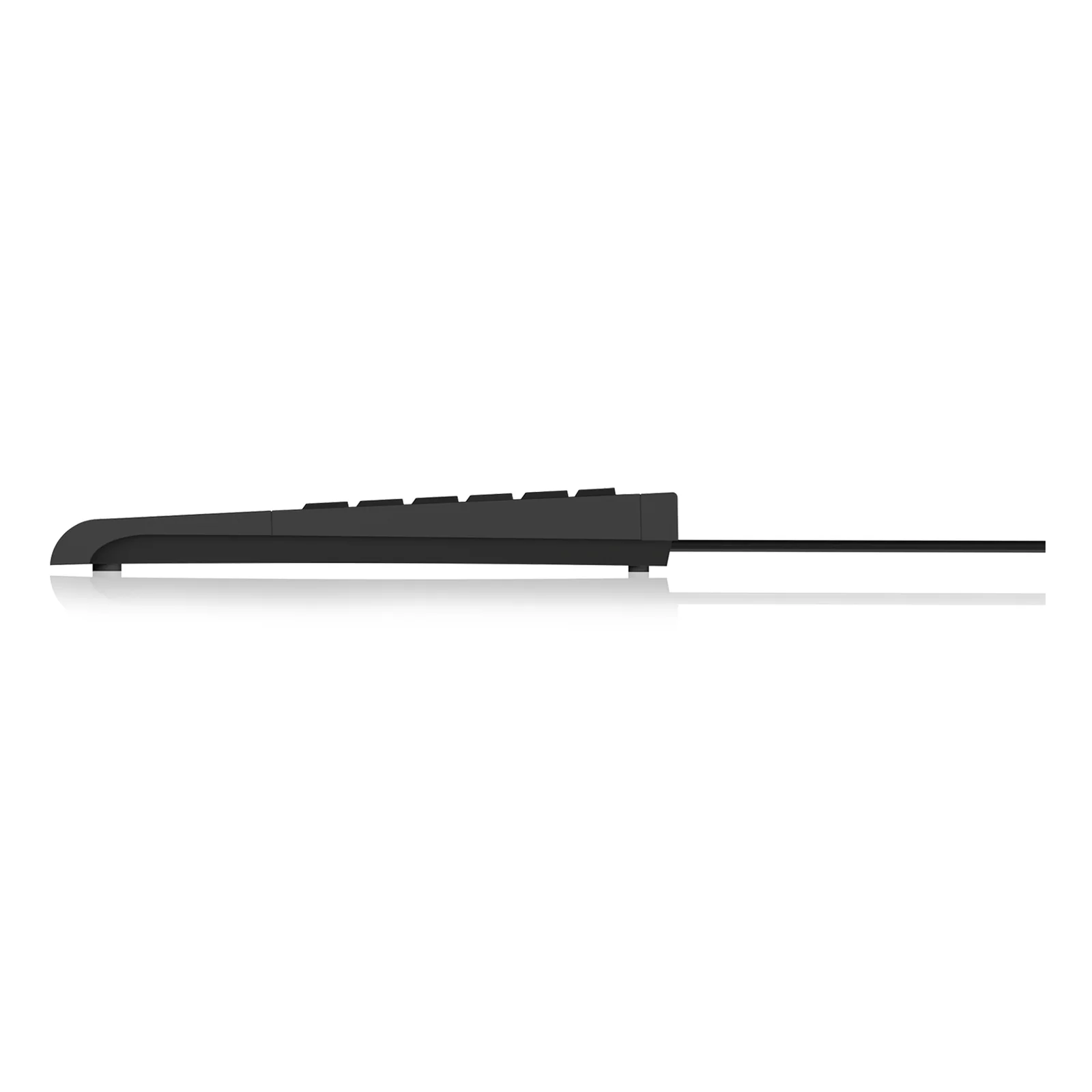KeySonic ACK-3410 (US) clavier Bureau USB Anglais américain Noir