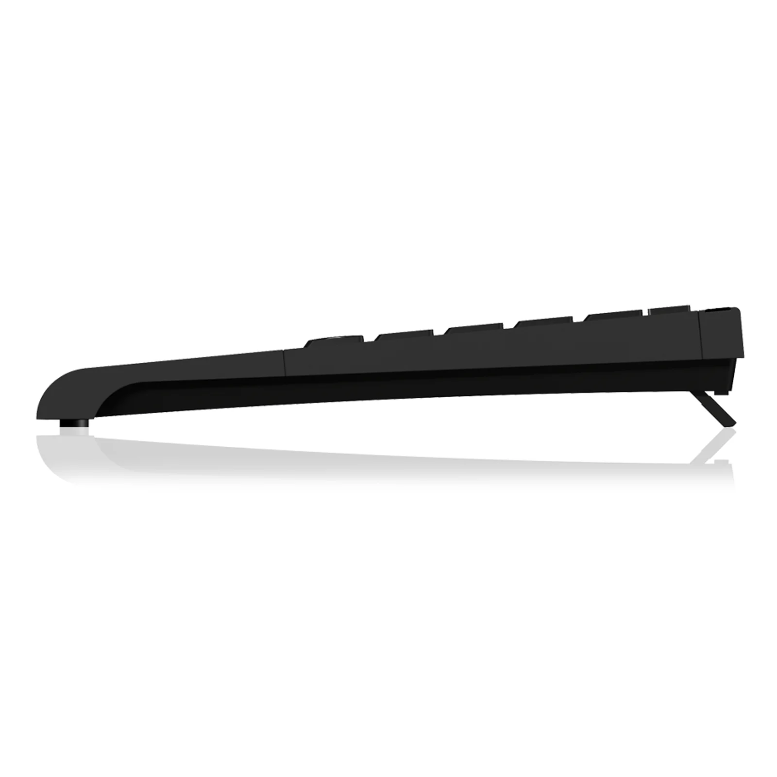 KeySonic ACK-540U+ (UK) clavier Bureau USB QWERTY Anglais britannique Noir