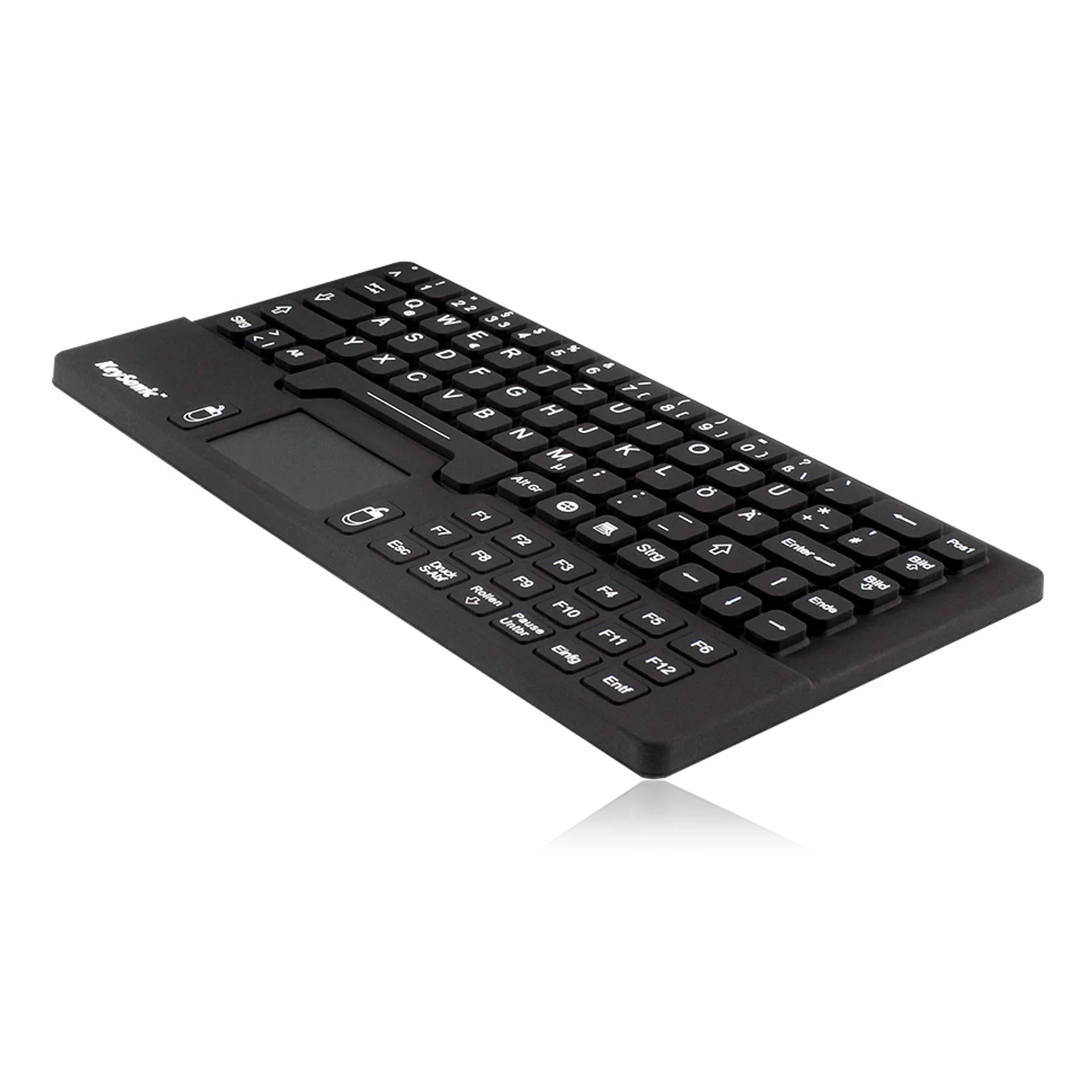 KeySonic KSK-5031IN (UK) clavier Universel USB QWERTY Anglais britannique Noir