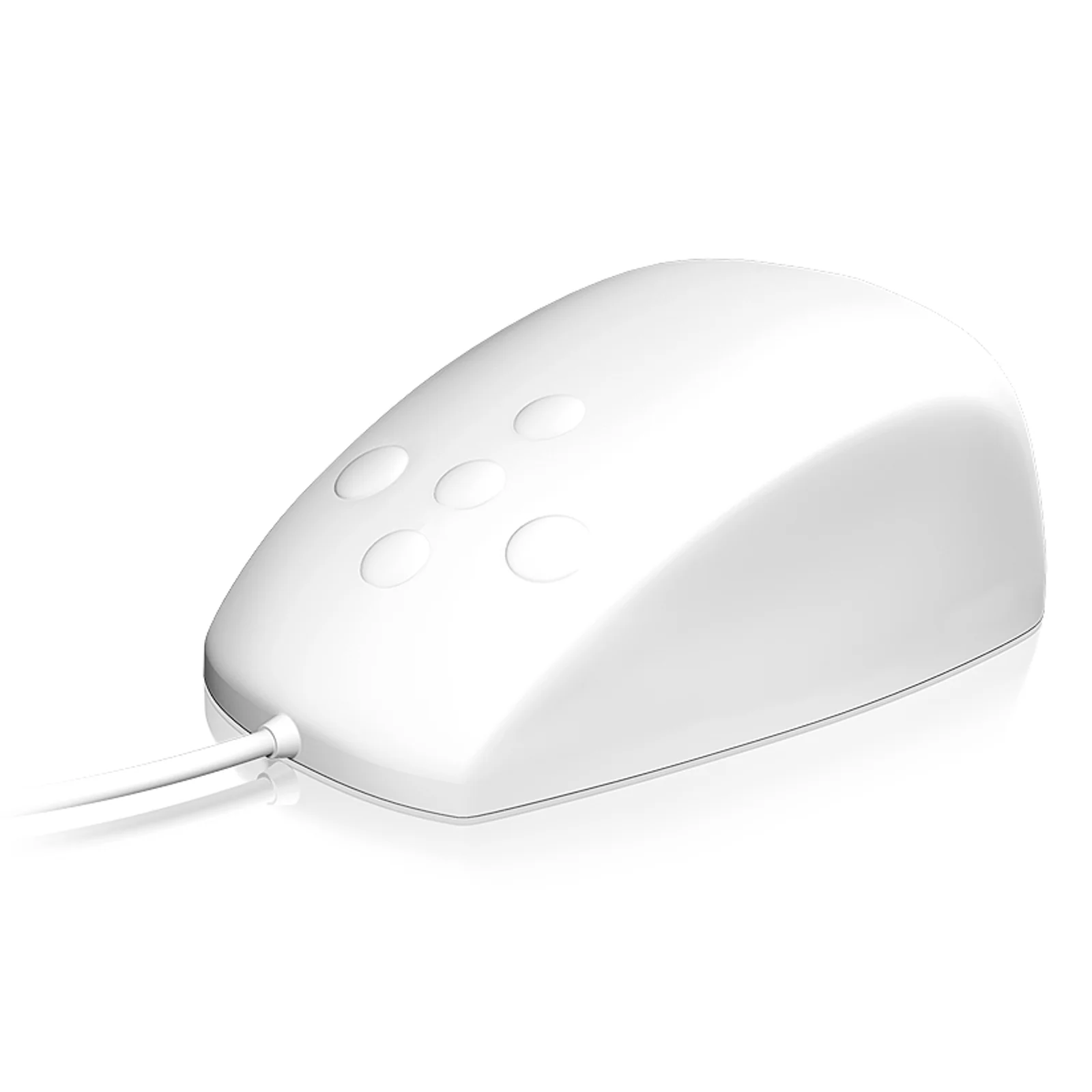KSM-3020M-W souris Bureau Ambidextre USB Type-A