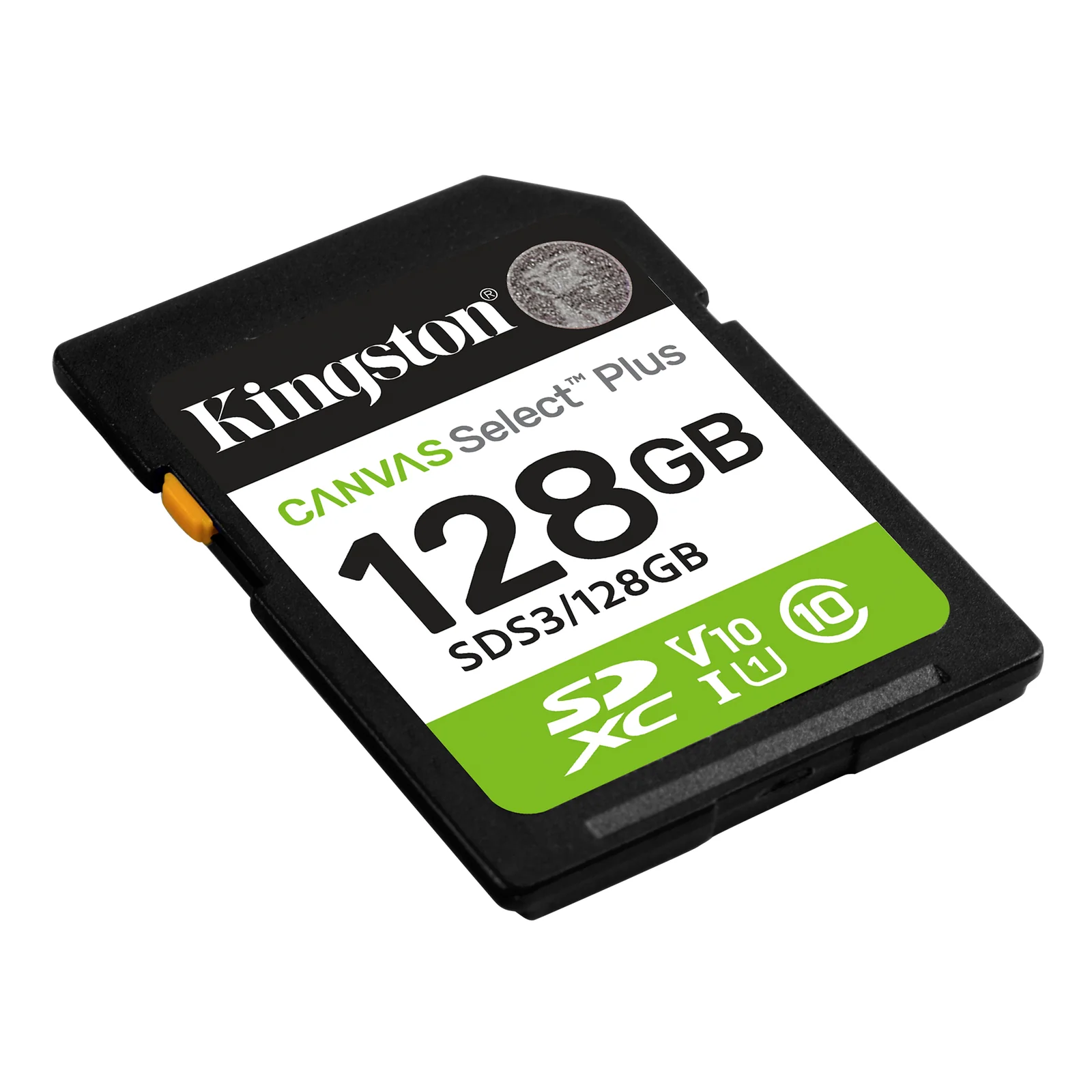 Kingston Technology 128 Go SDXC Canvas Select Plus Gen3 150 Mo/s C10 UHS-I U1 V10