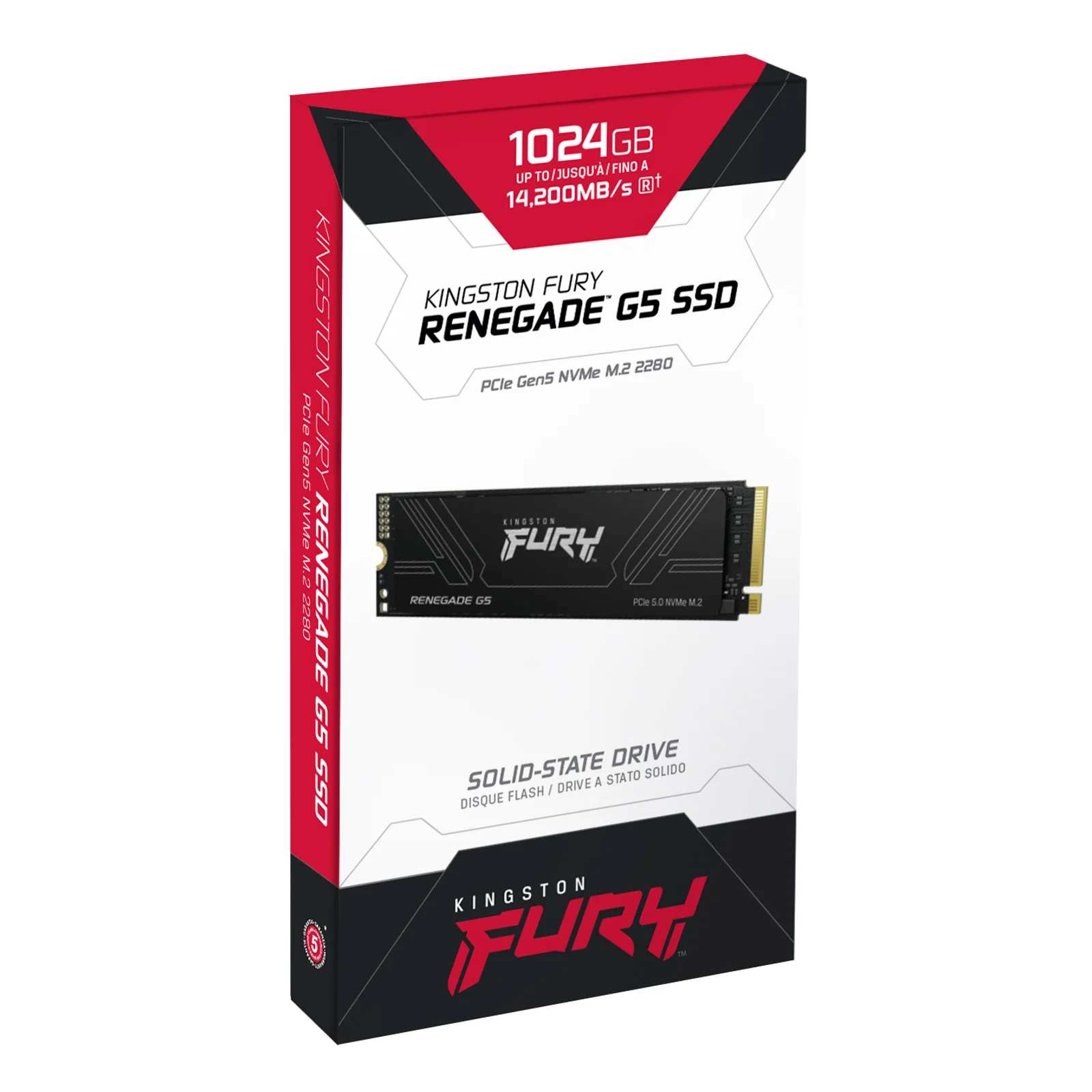 Kingston Technology 1T FURY RENEGADE G5 M.2 2280 NVMe SSD