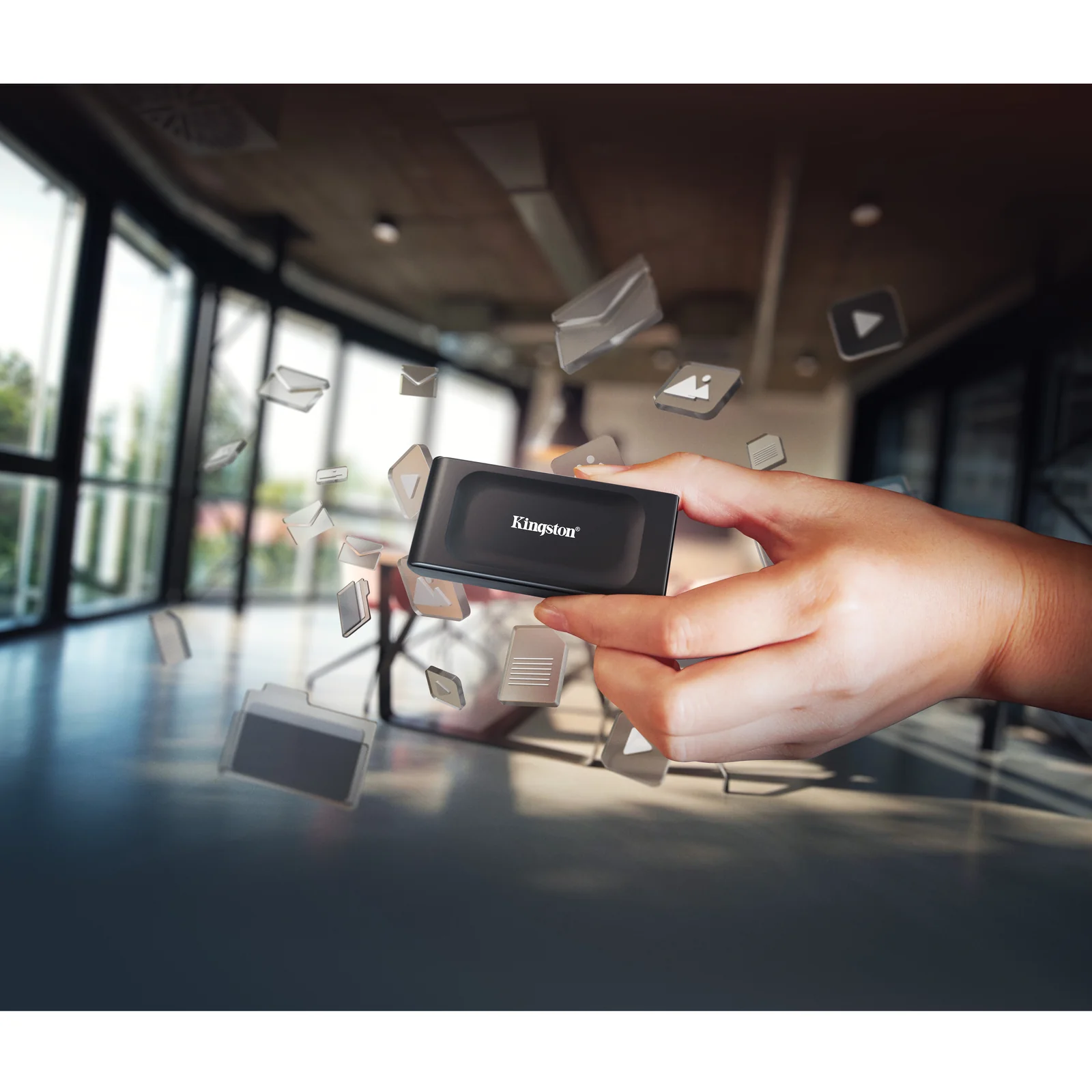 Kingston Technology 1TB XS1000 External USB 3.2 Gen 2 Portable Solid State Drive