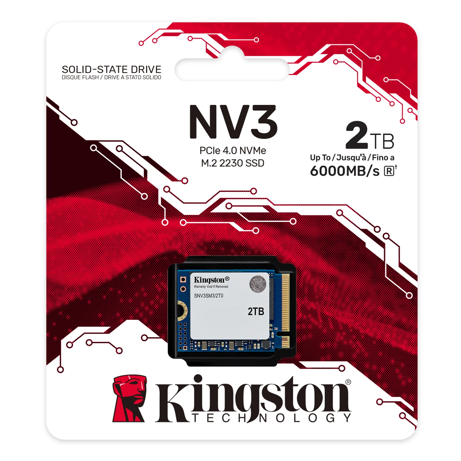 Kingston Technology 2000G NV3 M.2 2230 NVMe SSD