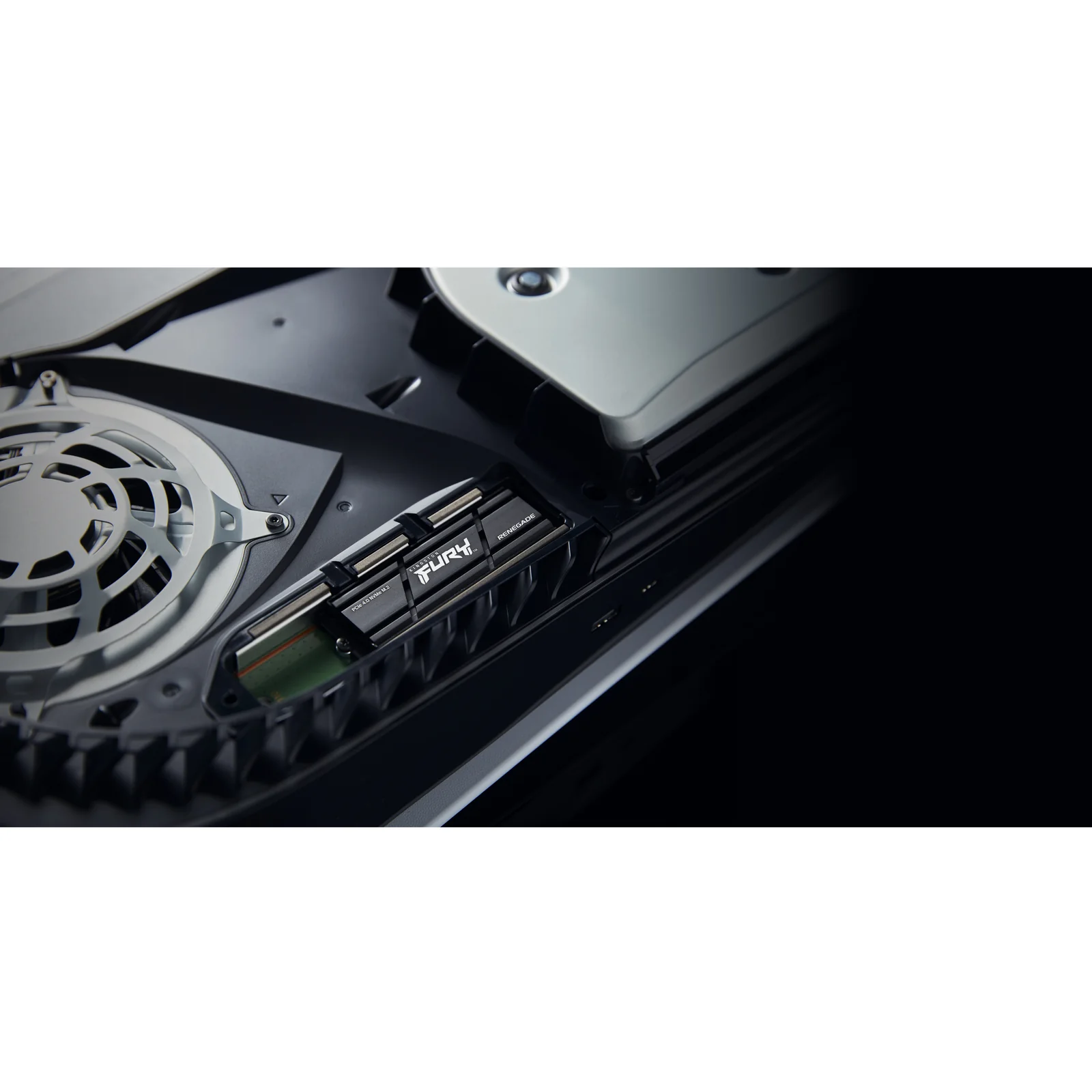 Kingston Technology 2000G RENEGADE PCIe 4.0 NVMe SSD W/ Radiateur de dissipation thermique
