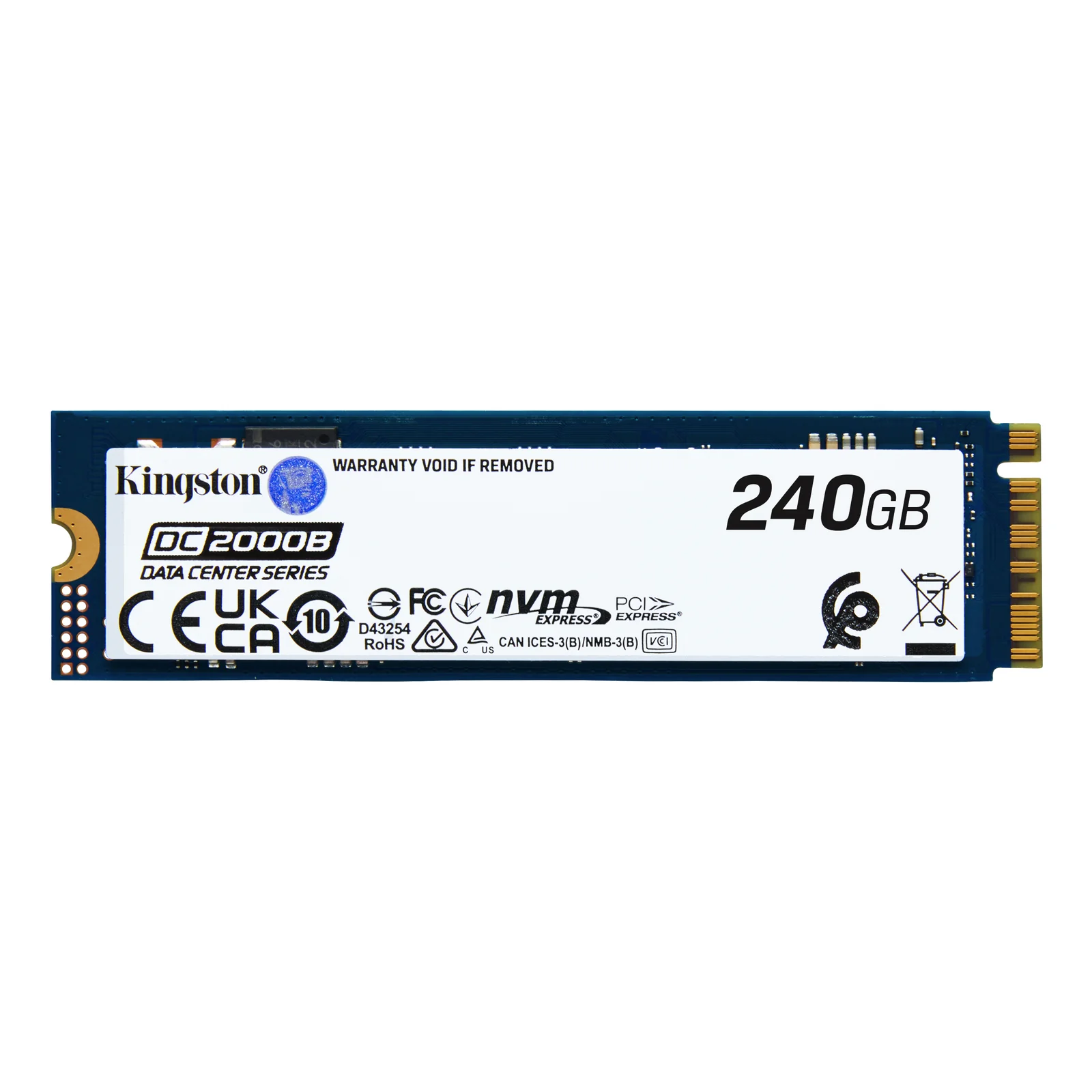 Kingston Technology 240G DC2000B PCIe 4.0 M.2 2280 Enterprise SSD