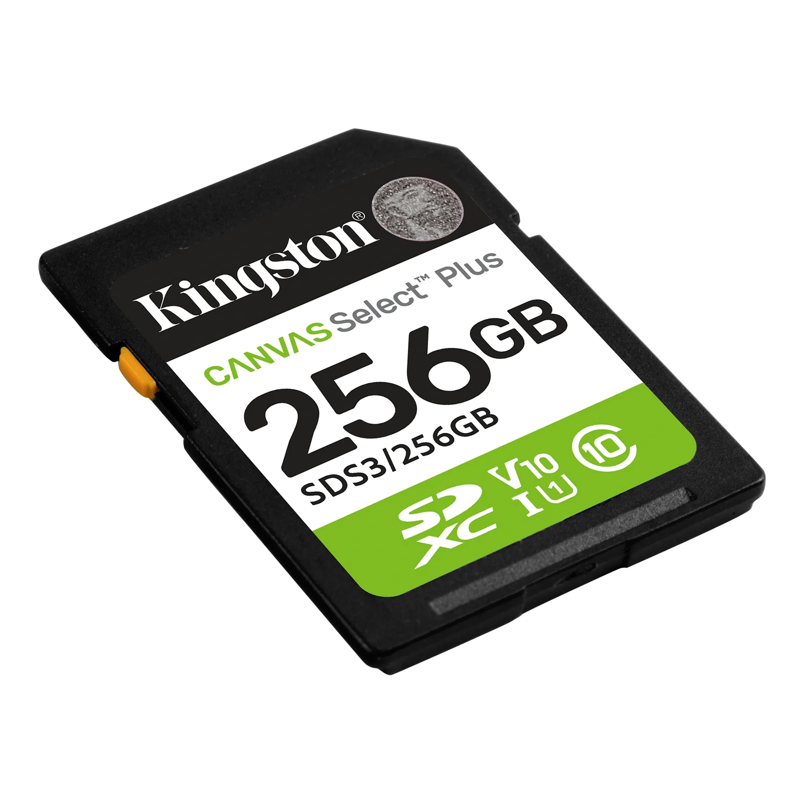 Kingston Technology 256 Go SDXC Canvas Select Plus Gen3 150 Mo/s C10 UHS-I U1 V10