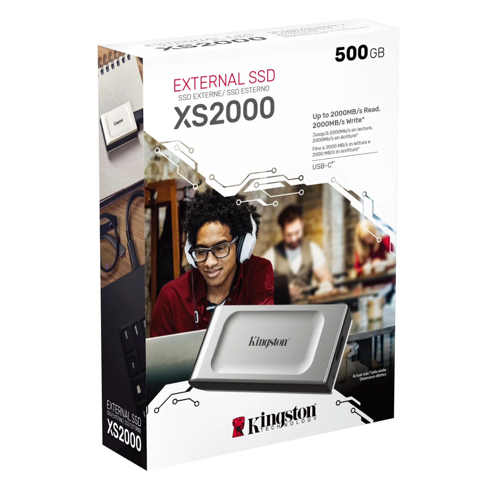 Kingston Technology 500G SSD portable XS2000