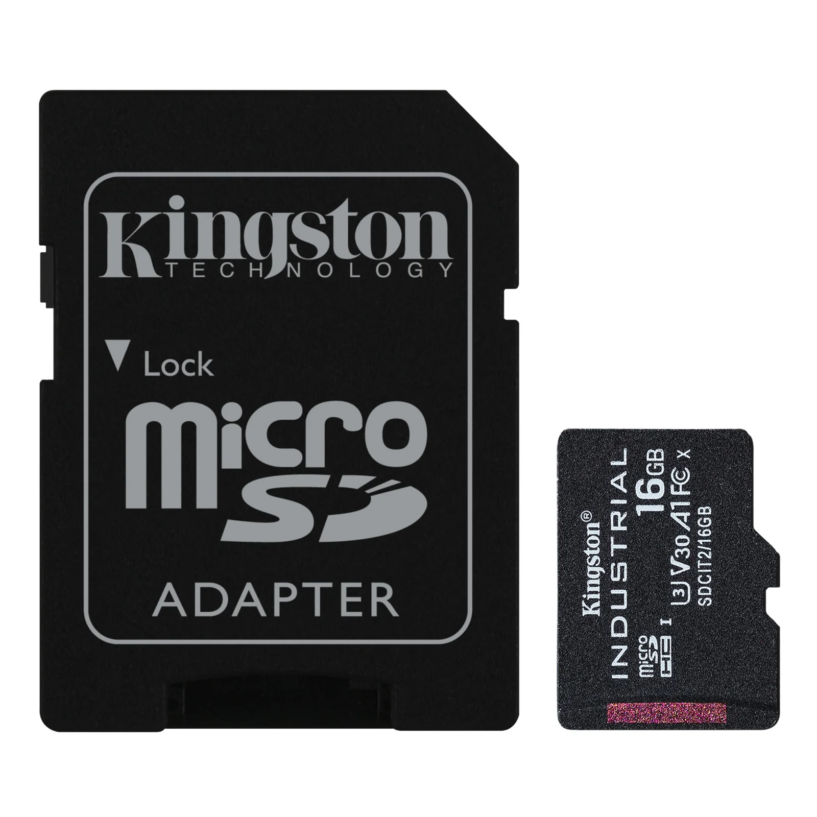 Technology Carte 16GB microSDHC Industrielle C10 A1 pSLC + adaptateur SD