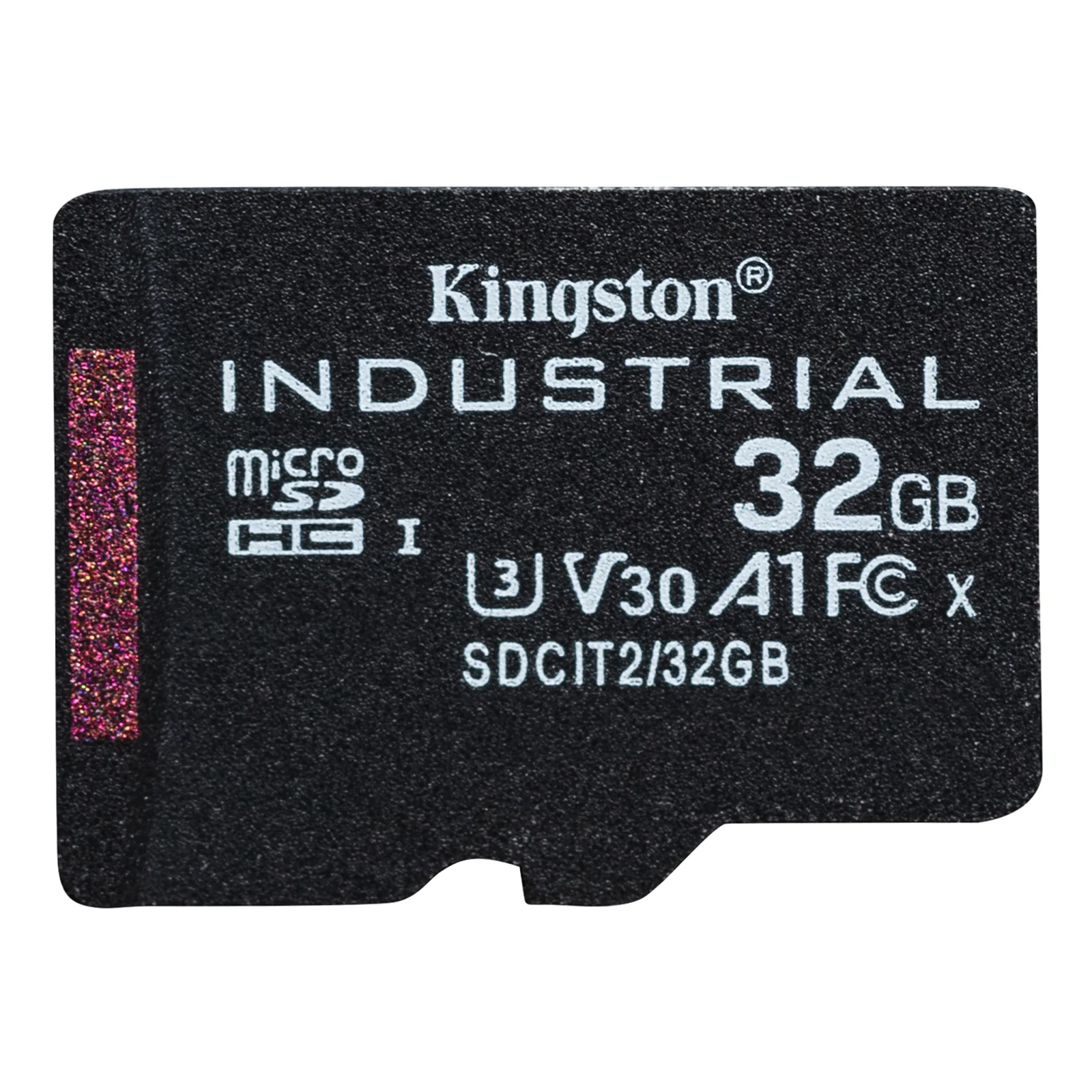 Kingston Technology Carte 32GB microSDHC Industrielle C10 A1 pSLC + adaptateur SD