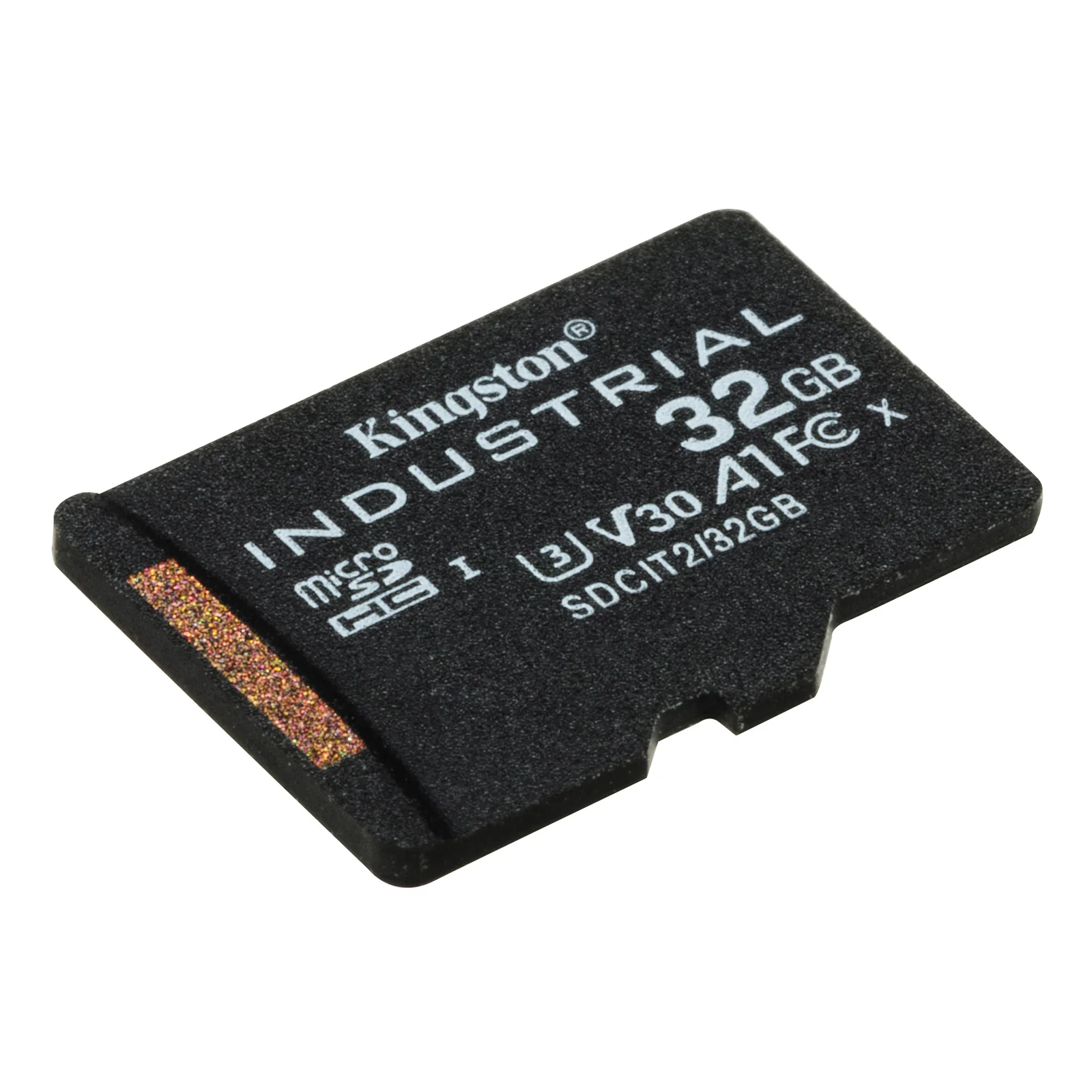 Kingston Technology Carte 32GB microSDHC Industrielle C10 A1 pSLC emballage individuel sans adaptateur