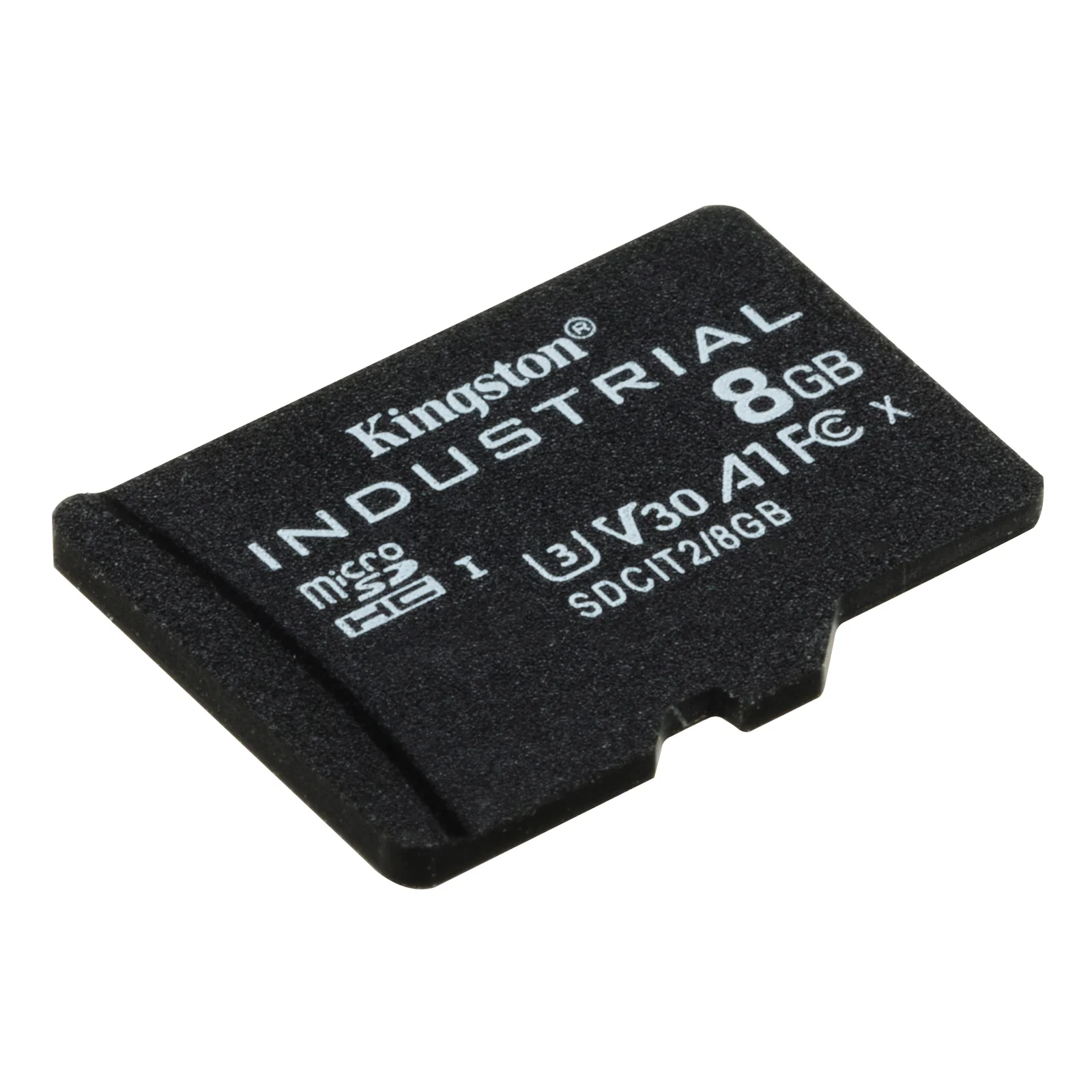 Kingston Technology Carte 8GB microSDHC Industrielle C10 A1 pSLC emballage individuel sans adaptateur