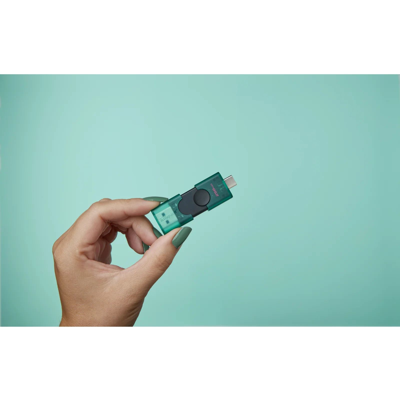 Kingston Technology DataTraveler 256 Go USB-A + USB-C 3.2 Gen 1 DuoG2
