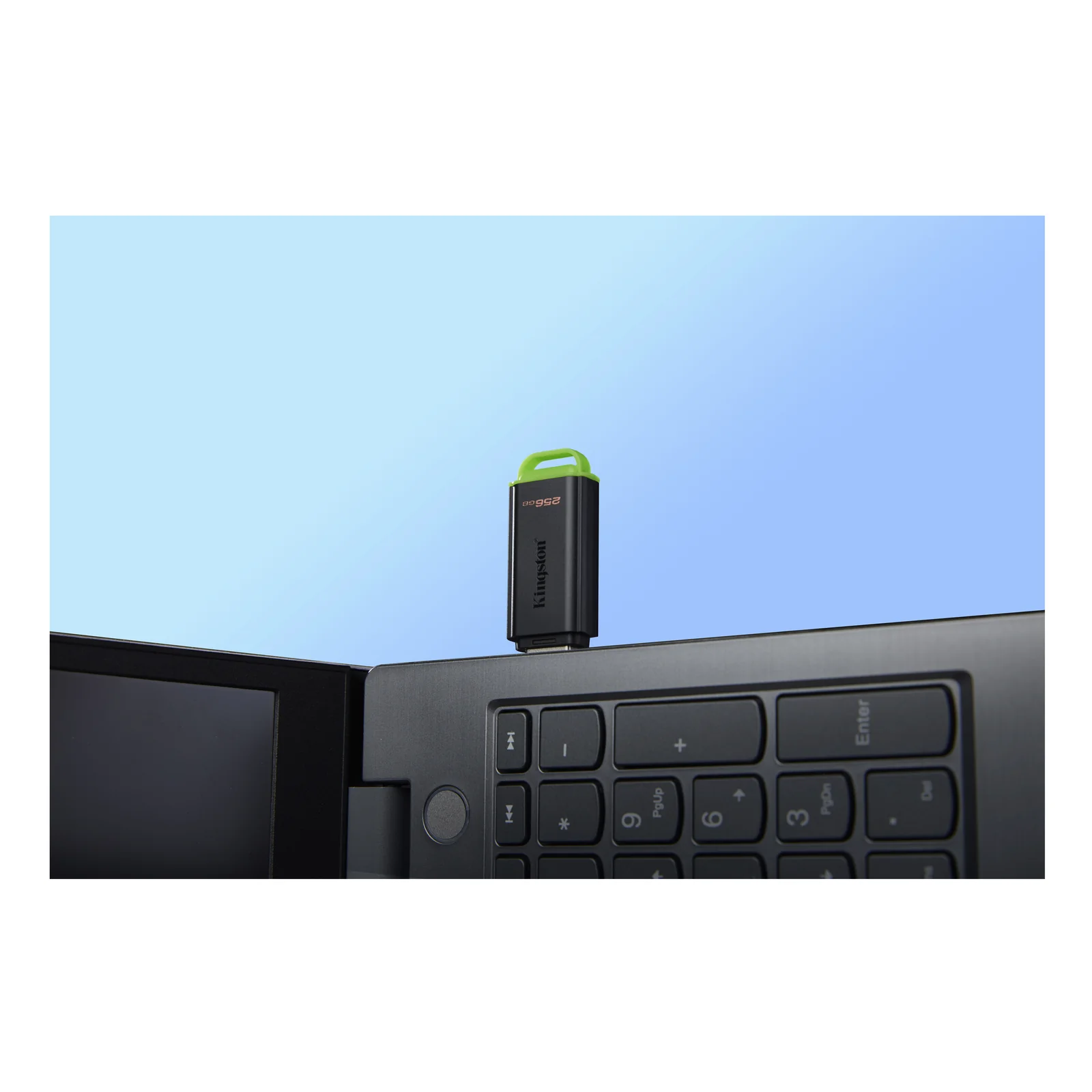 Kingston Technology DataTraveler 256Go Stockage portable USB 3.2 Gen 1 Exodia Noir + Vert
