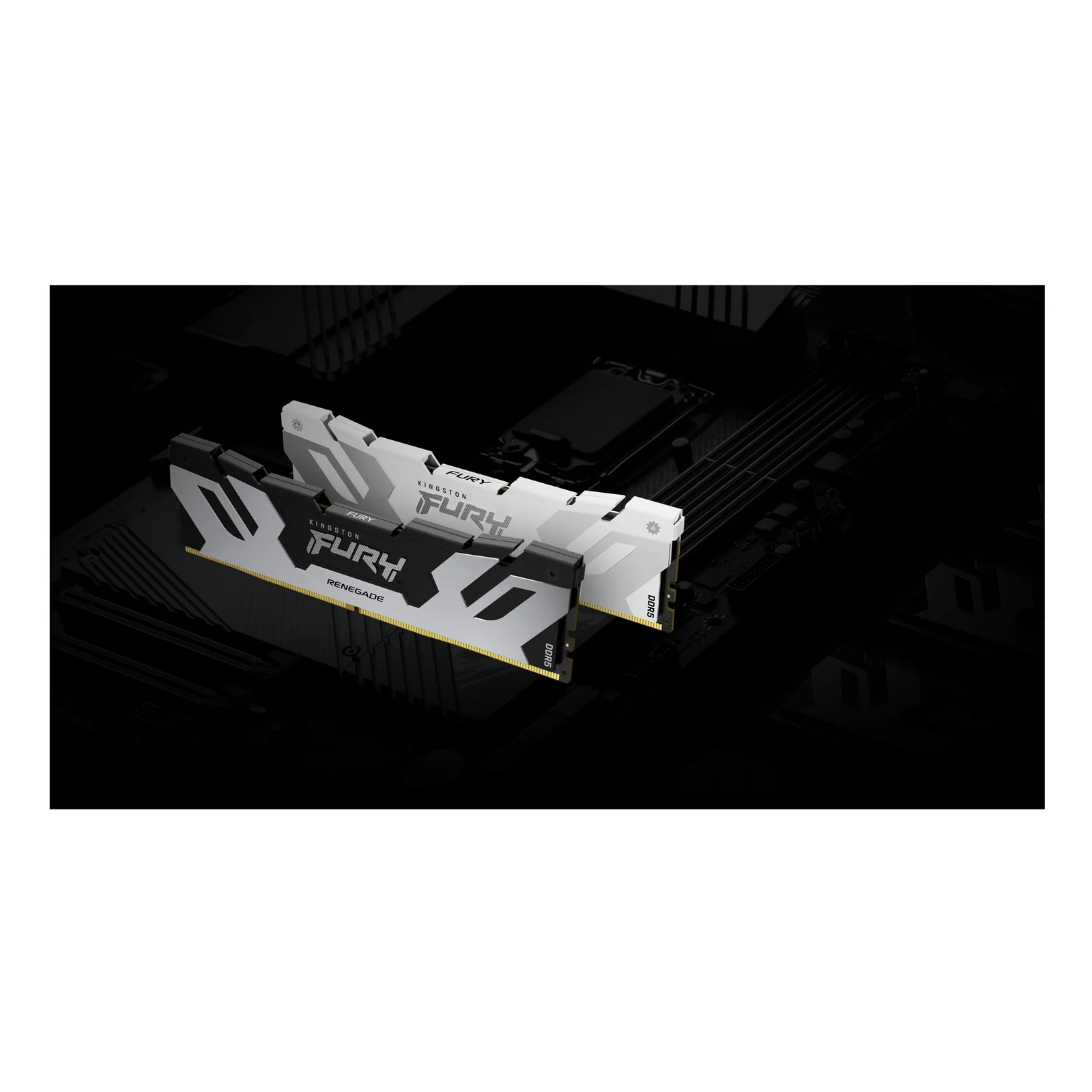 Kingston Technology FURY 24 Go 8400MT/s DDR5 CL40 CUDIMM Renegade Silver XMP