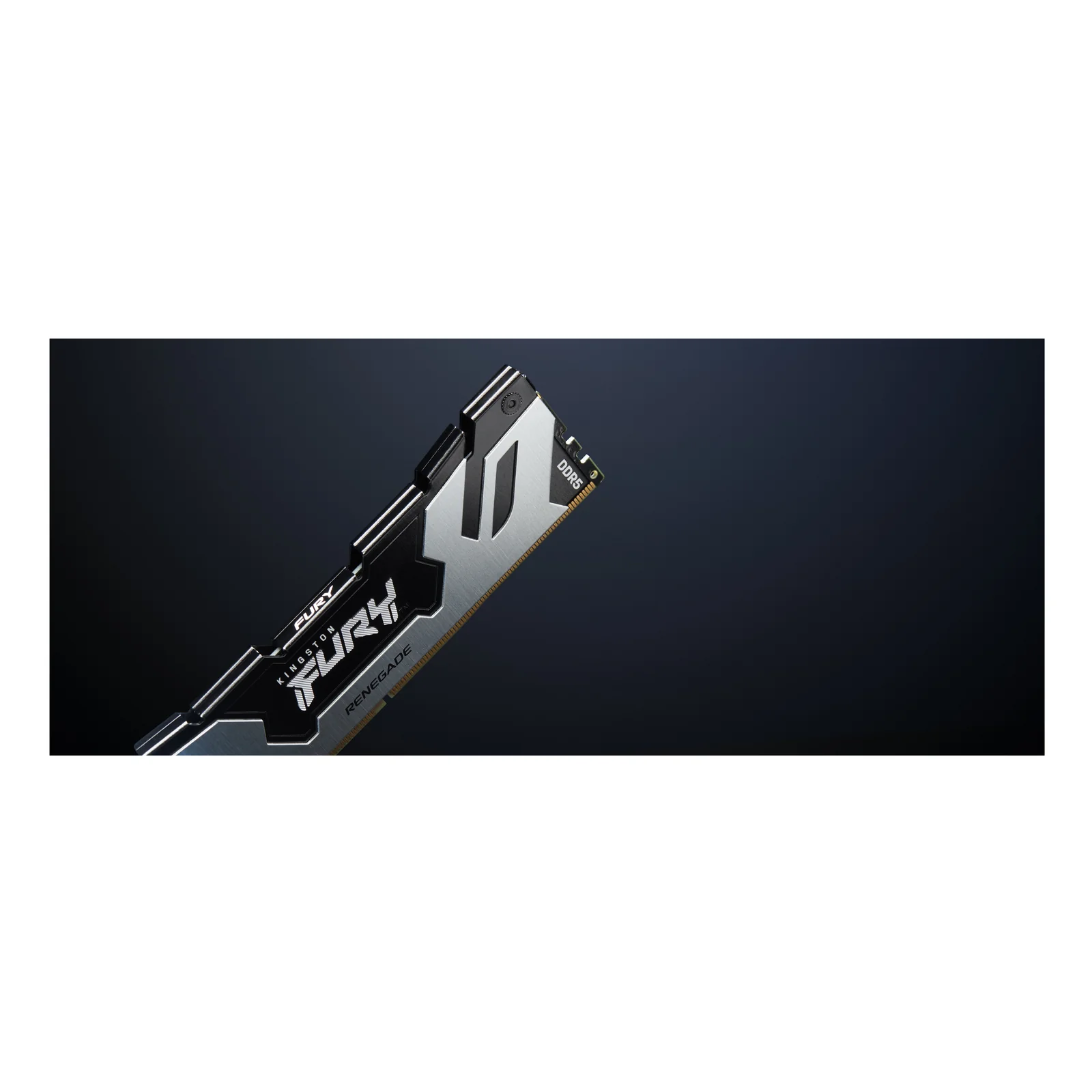 Kingston Technology FURY 24 Go 8400MT/s DDR5 CL40 CUDIMM Renegade Silver XMP