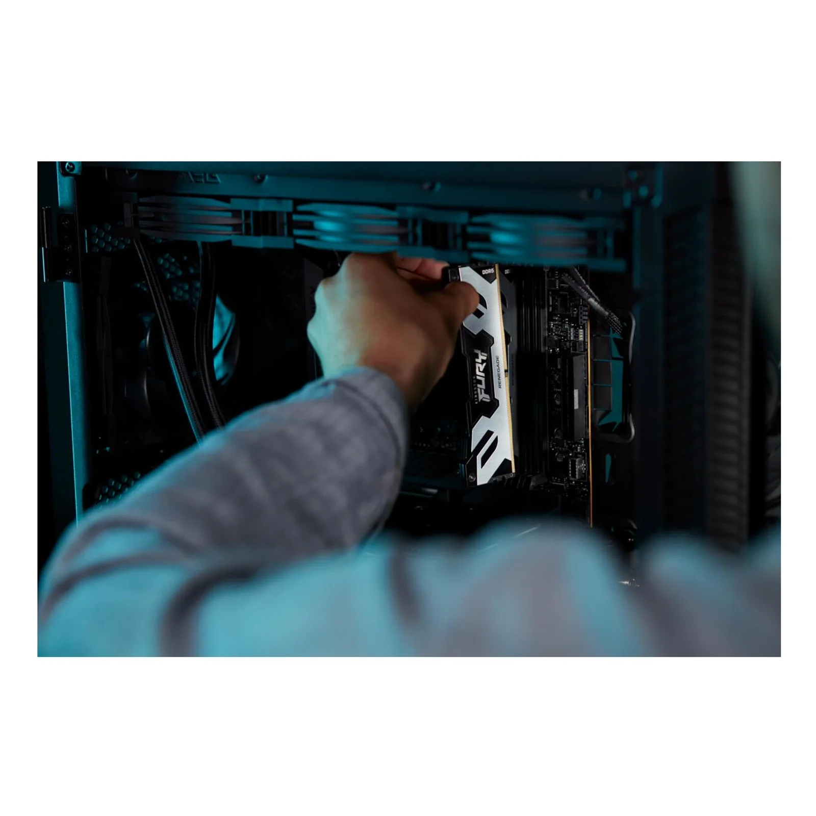 Kingston Technology FURY 24 Go 8400MT/s DDR5 CL40 CUDIMM Renegade Silver XMP