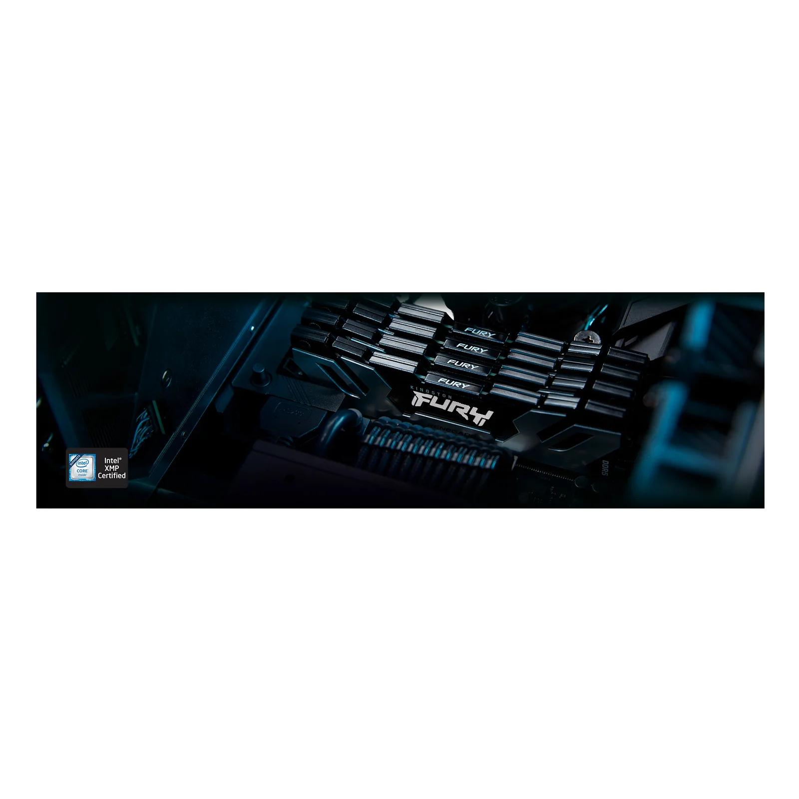 Kingston Technology FURY 24 Go 8400MT/s DDR5 CL40 CUDIMM Renegade Silver XMP