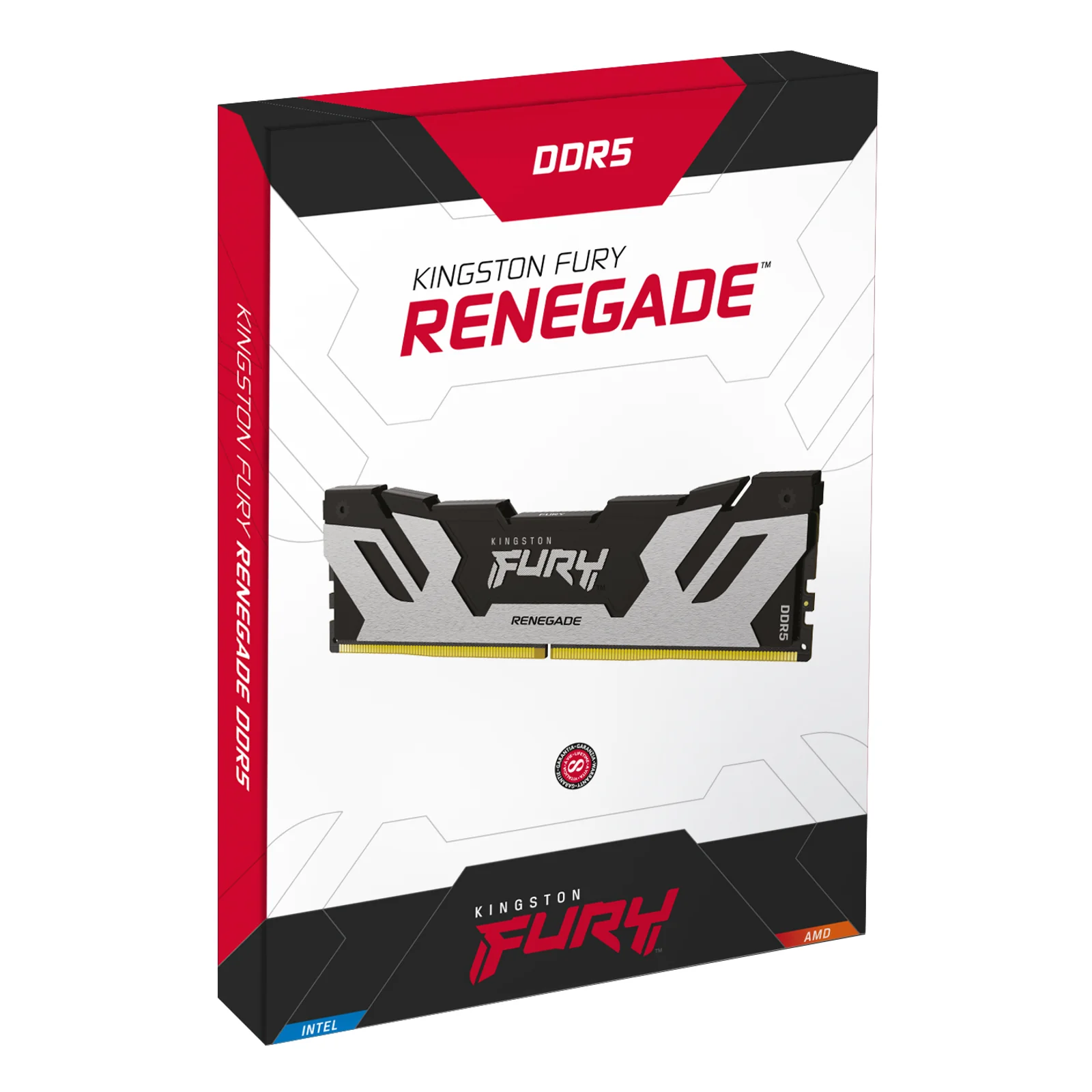 Kingston Technology FURY 24 Go 8400MT/s DDR5 CL40 CUDIMM Renegade Silver XMP