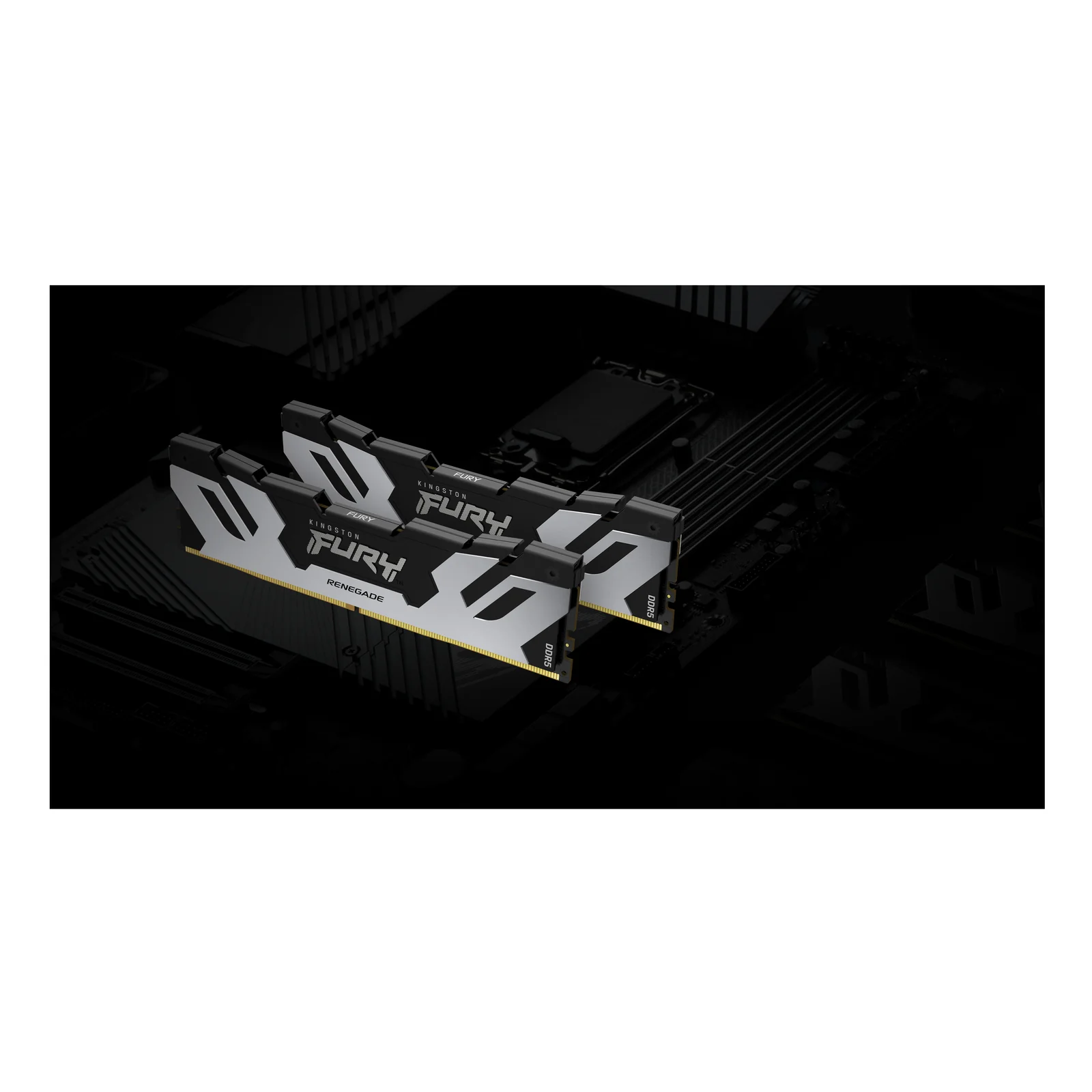 Kingston Technology FURY 24 Go 8400MT/s DDR5 CL40 CUDIMM Renegade Silver XMP