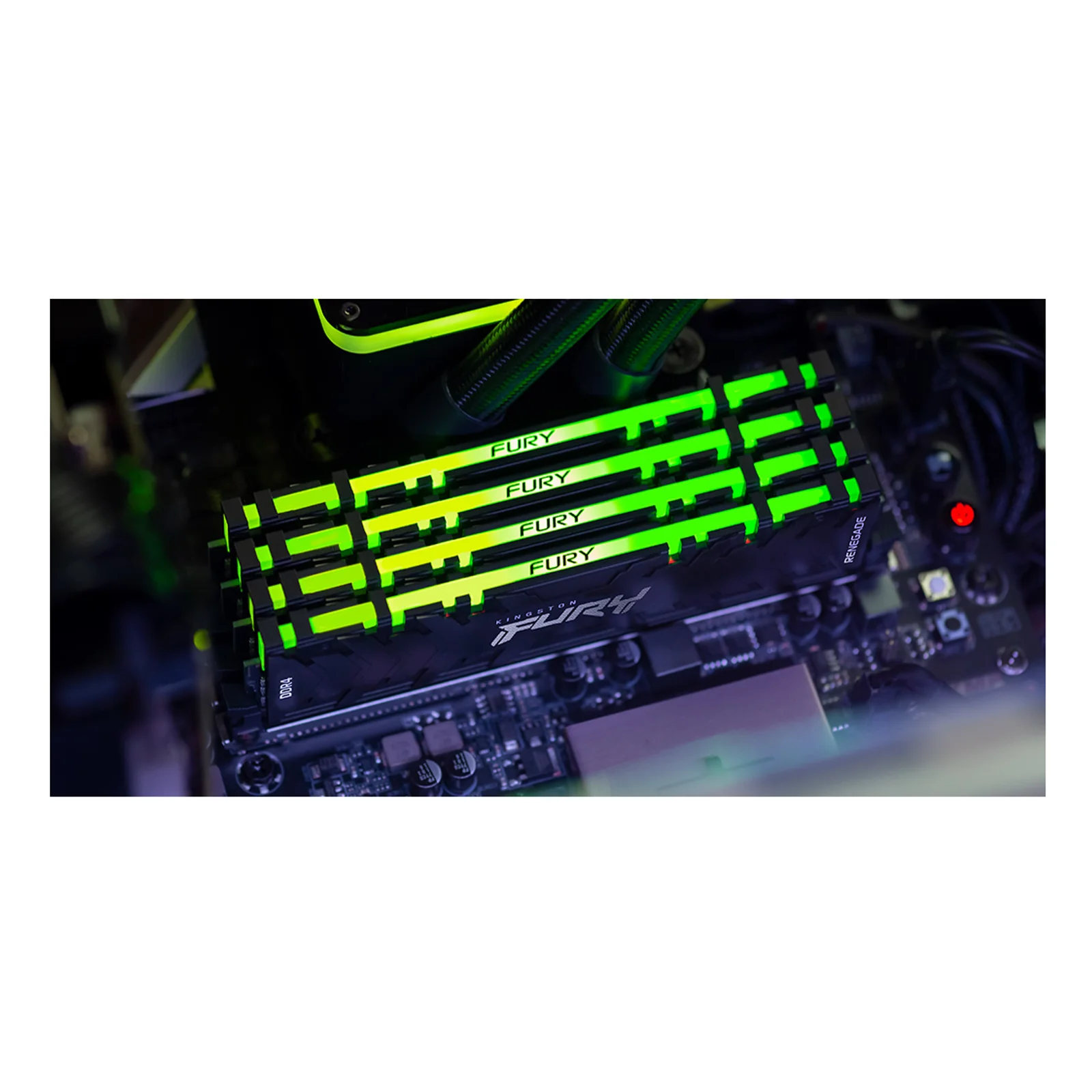 Kingston Technology FURY 32 Go 3600 MT/s DDR4 CL16 DIMM (Kits de 2) 1Gx8 Renegade RGB