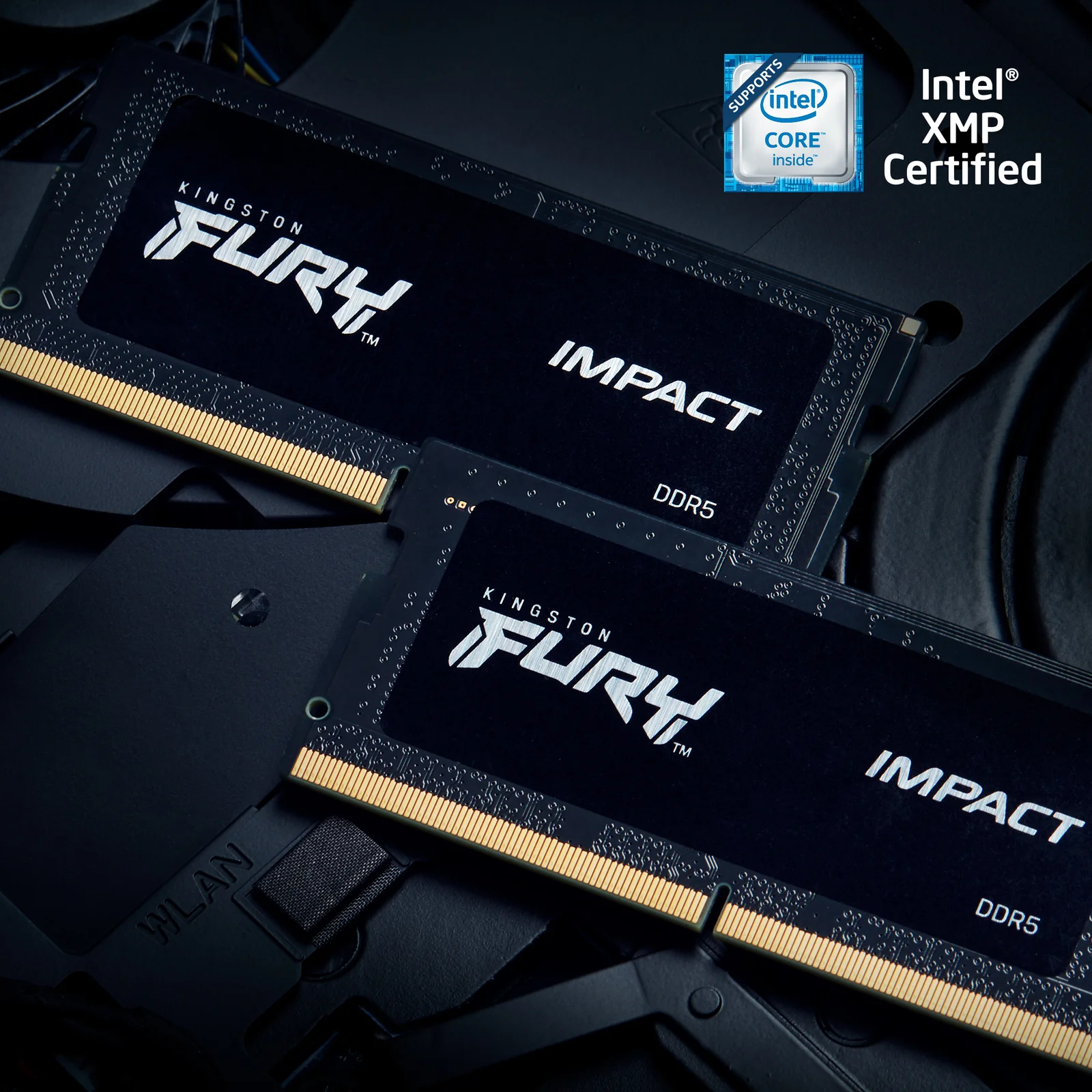 Kingston Technology FURY 32GB 6400MT/s DDR5 CL38 SODIMM (Kit de 2) Impact XMP
