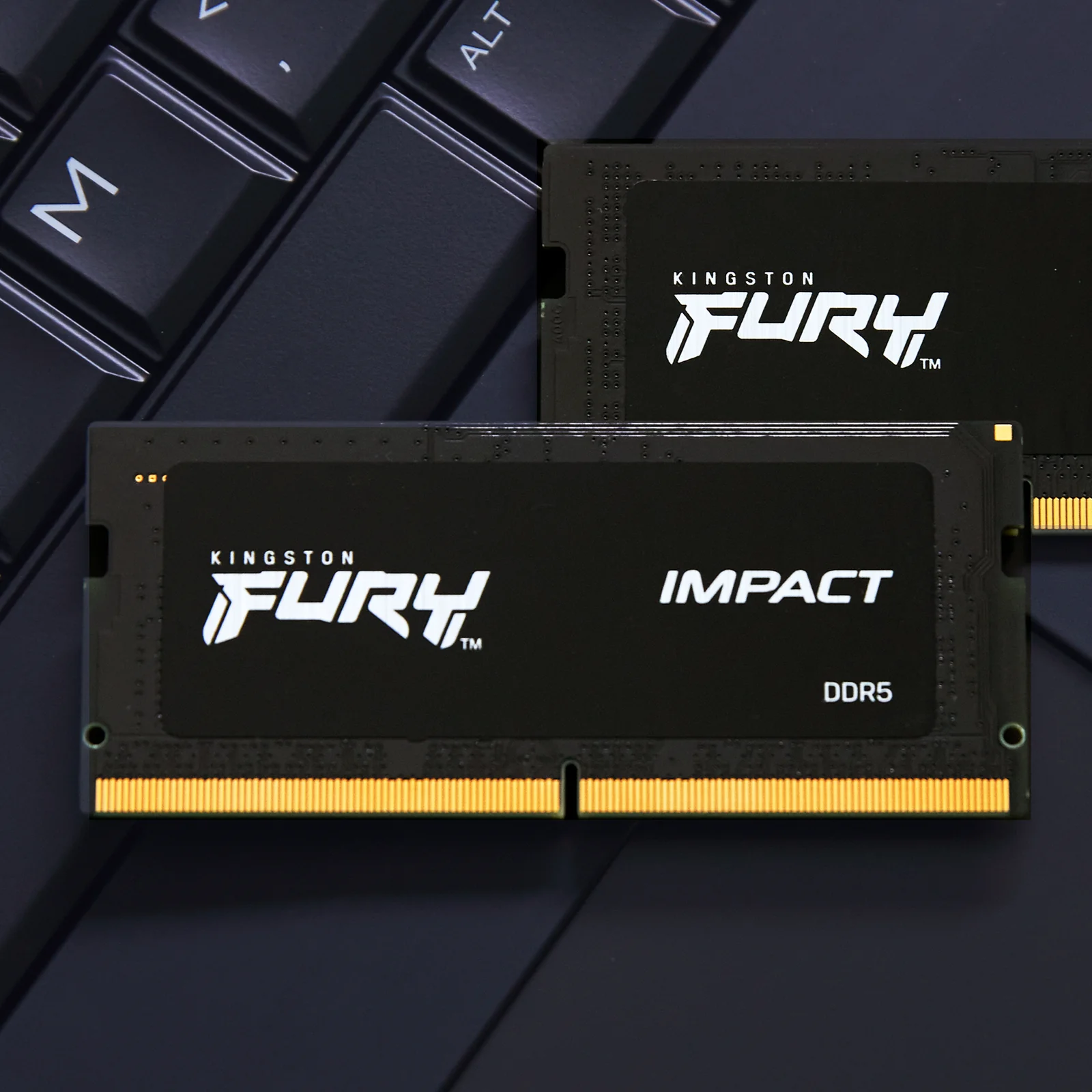 Kingston Technology FURY 32GB 6400MT/s DDR5 CL38 SODIMM (Kit de 2) Impact XMP