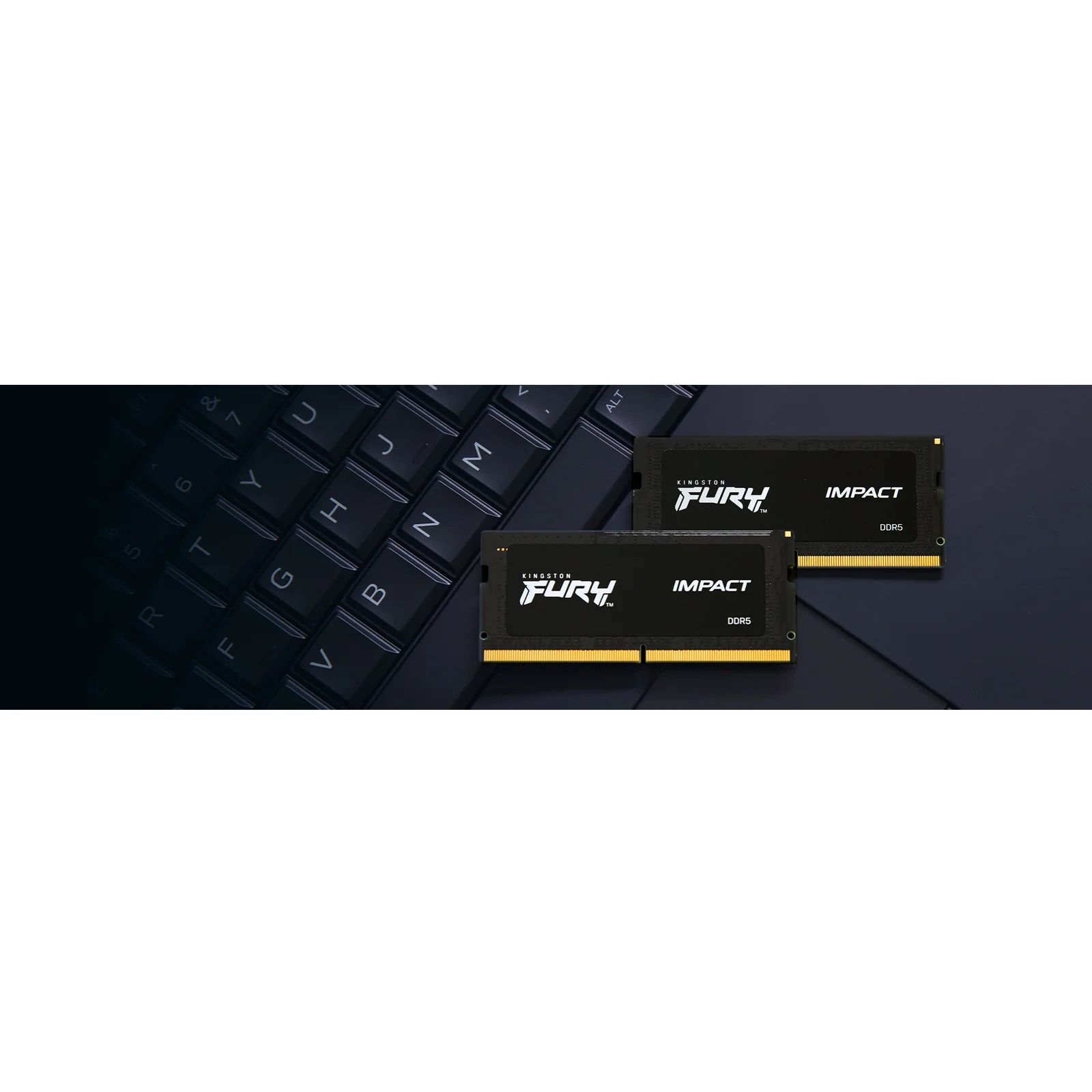 Kingston Technology FURY 32GB 6400MT/s DDR5 CL38 SODIMM (Kit de 2) Impact XMP
