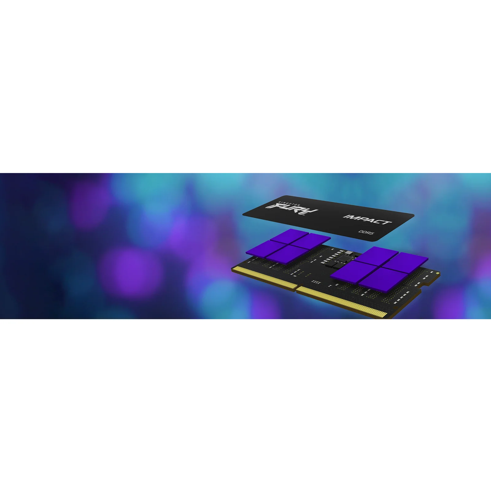 Kingston Technology FURY 32GB 6400MT/s DDR5 CL38 SODIMM (Kit de 2) Impact XMP