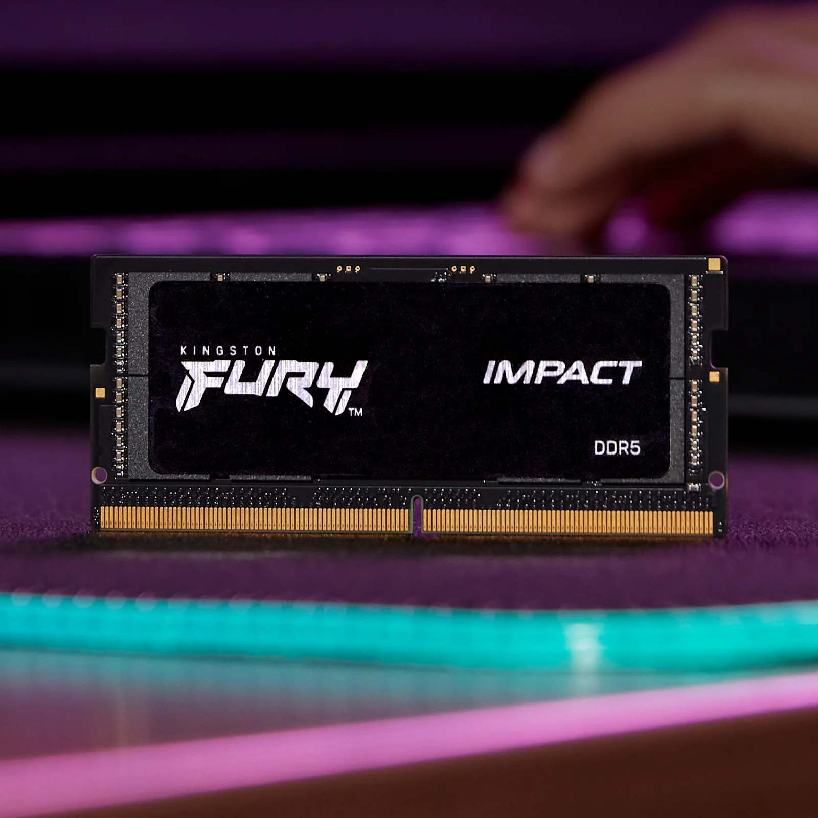 Kingston Technology FURY 32GB 6400MT/s DDR5 CL38 SODIMM (Kit de 2) Impact XMP