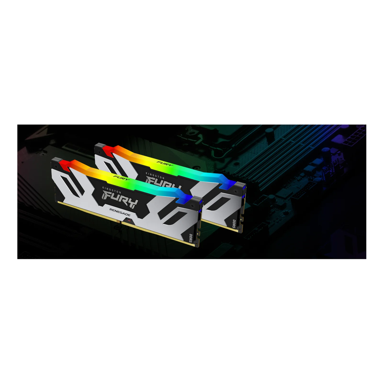 Kingston Technology FURY 96Go 6000MT/s DDR5 CL32 DIMM (Kit de 2) Renegade RGB XMP