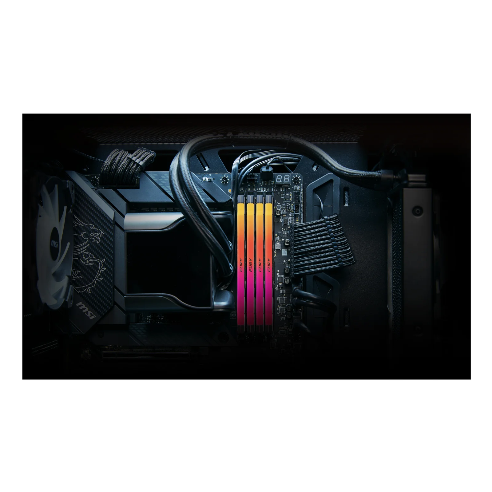 Kingston Technology FURY 96Go 6000MT/s DDR5 CL32 DIMM (Kit de 2) Renegade RGB XMP