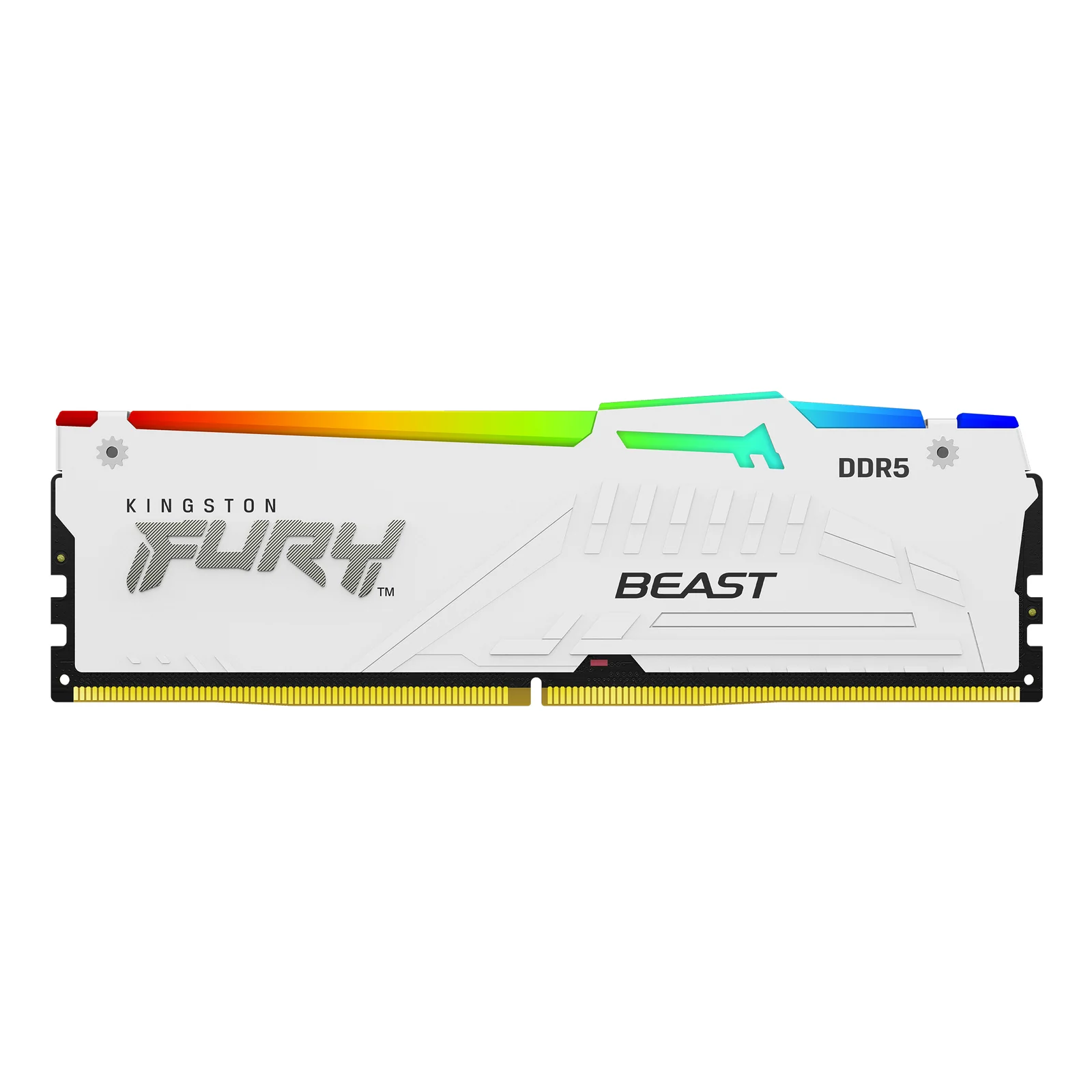 Kingston Technology FURY Beast 16 Go 5200 MT/s DDR5 CL40 DIMM White RGB XMP