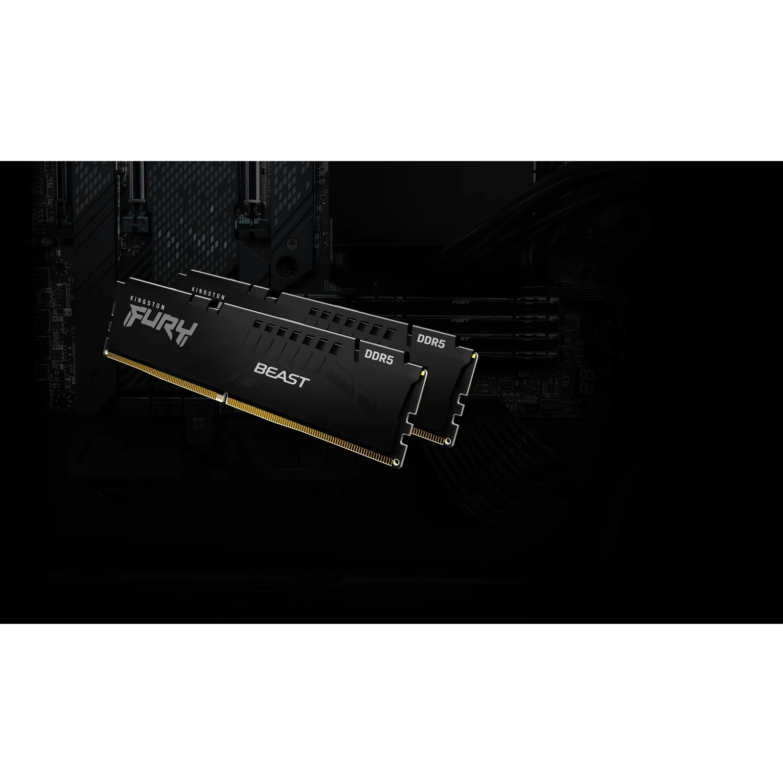 Kingston Technology FURY Beast 16 Go 6000 MT/s DDR5 CL30 DIMM Black EXPO