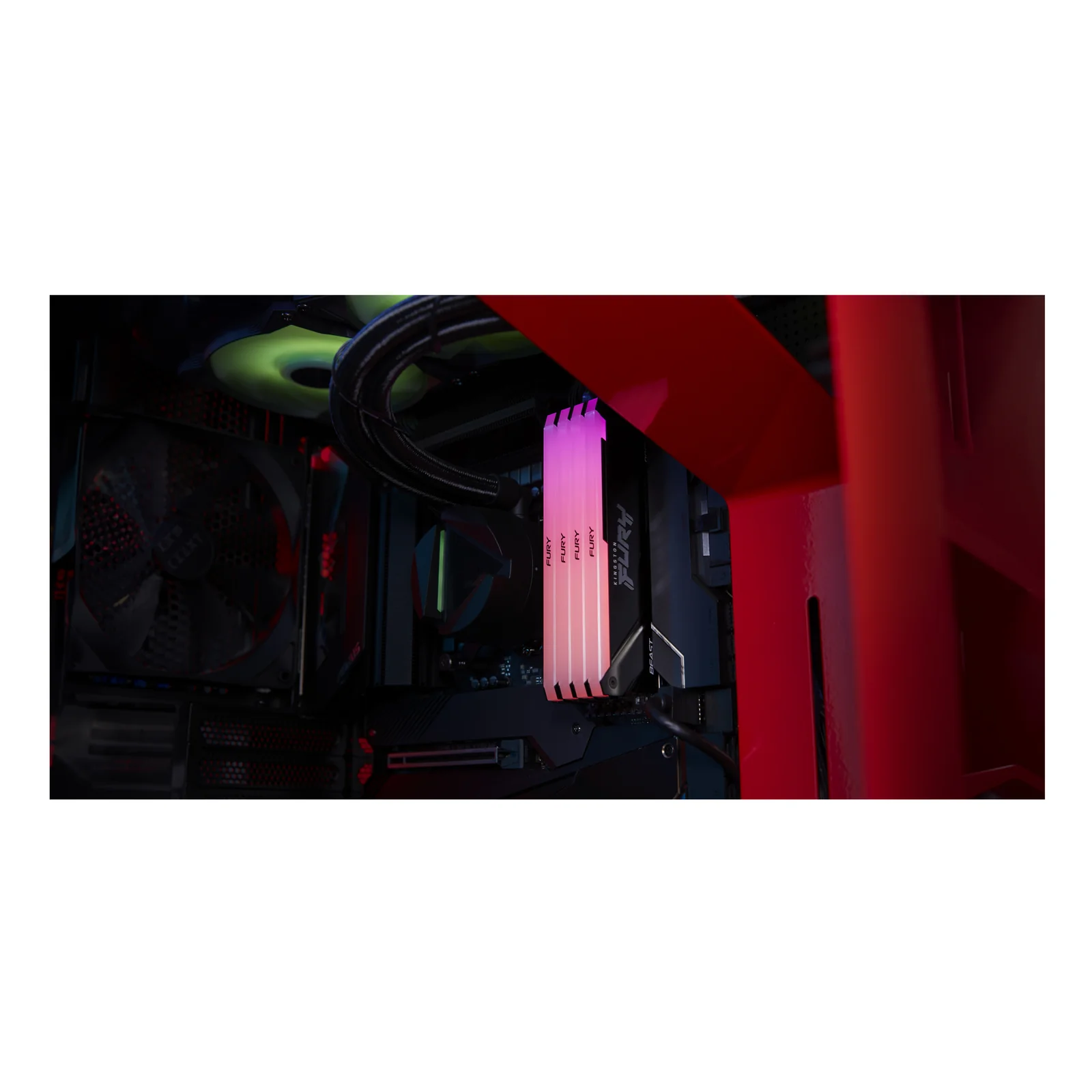 Kingston Technology FURY Beast 16GB 3600MT/s DDR4 CL17 DIMM (Kits de 2) RGB