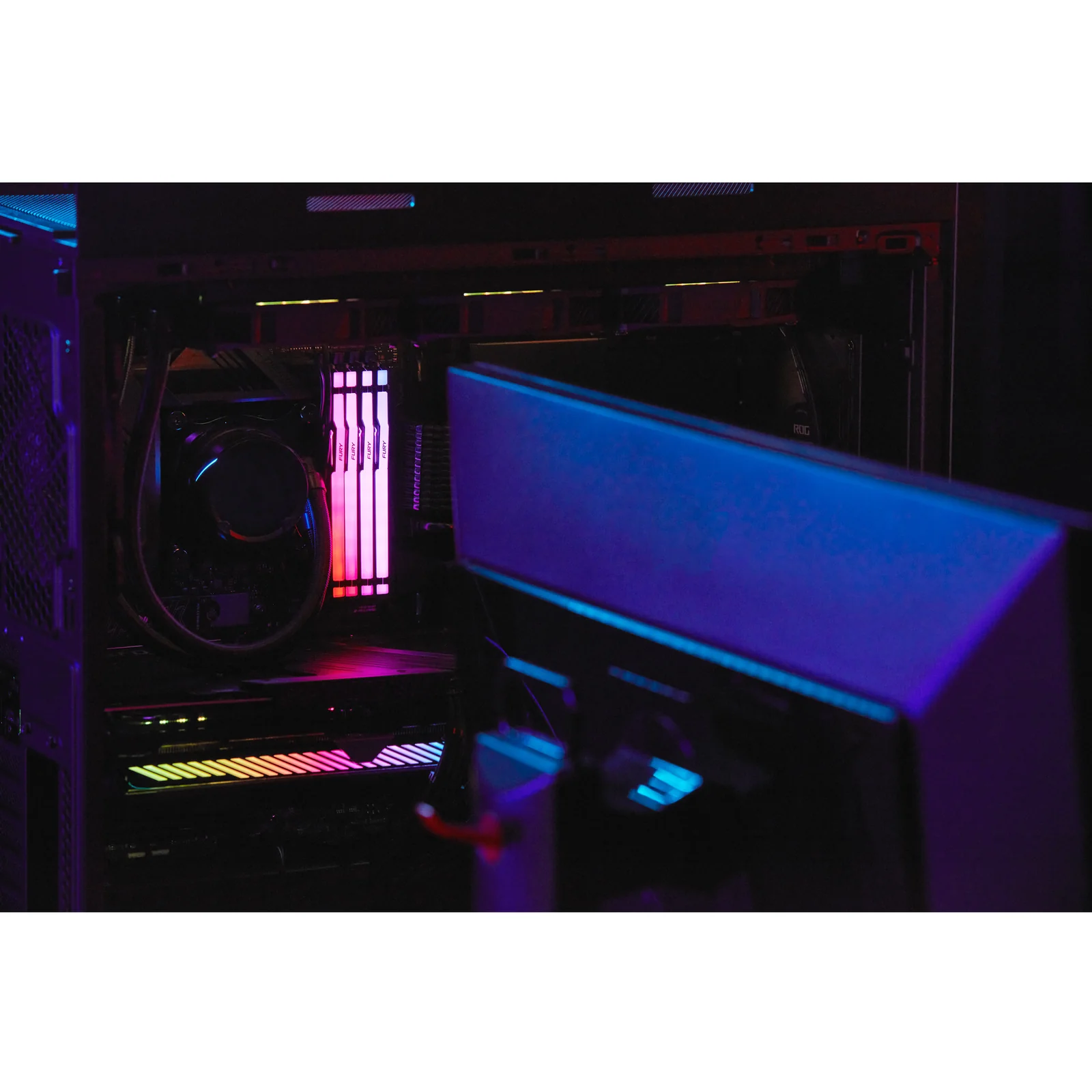Kingston Technology FURY Beast 16GB 6000MT/s DDR5 CL30 DIMM (Kits de 2) RGB EXPO