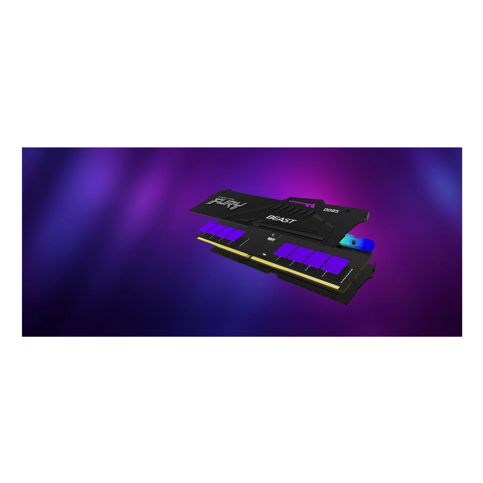 Kingston Technology FURY Beast 32GB 5200MT/s DDR5 CL40 DIMM RGB